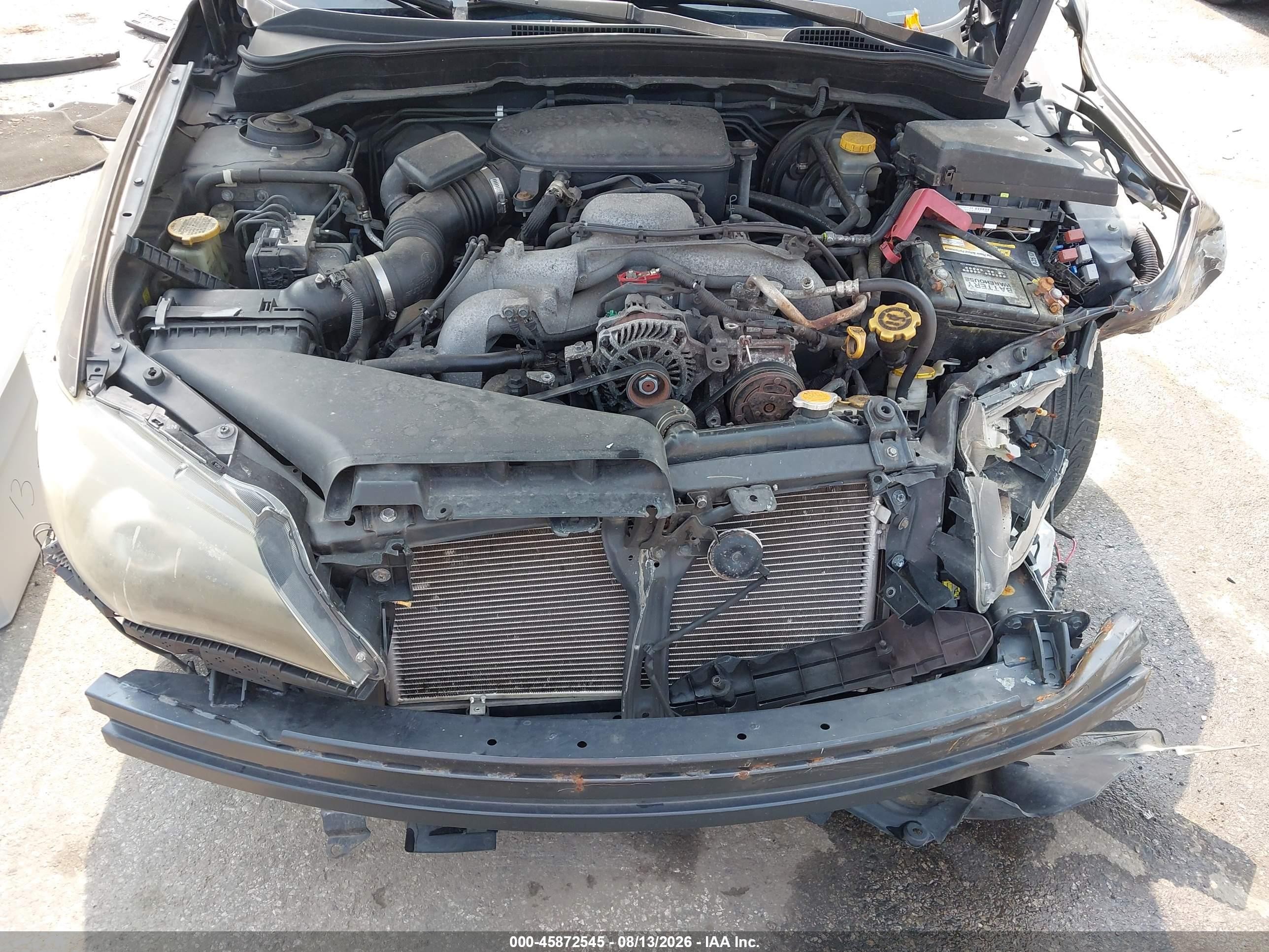 2009 Subaru Impreza 2.5i Gray vin: JF1GH60699H802629