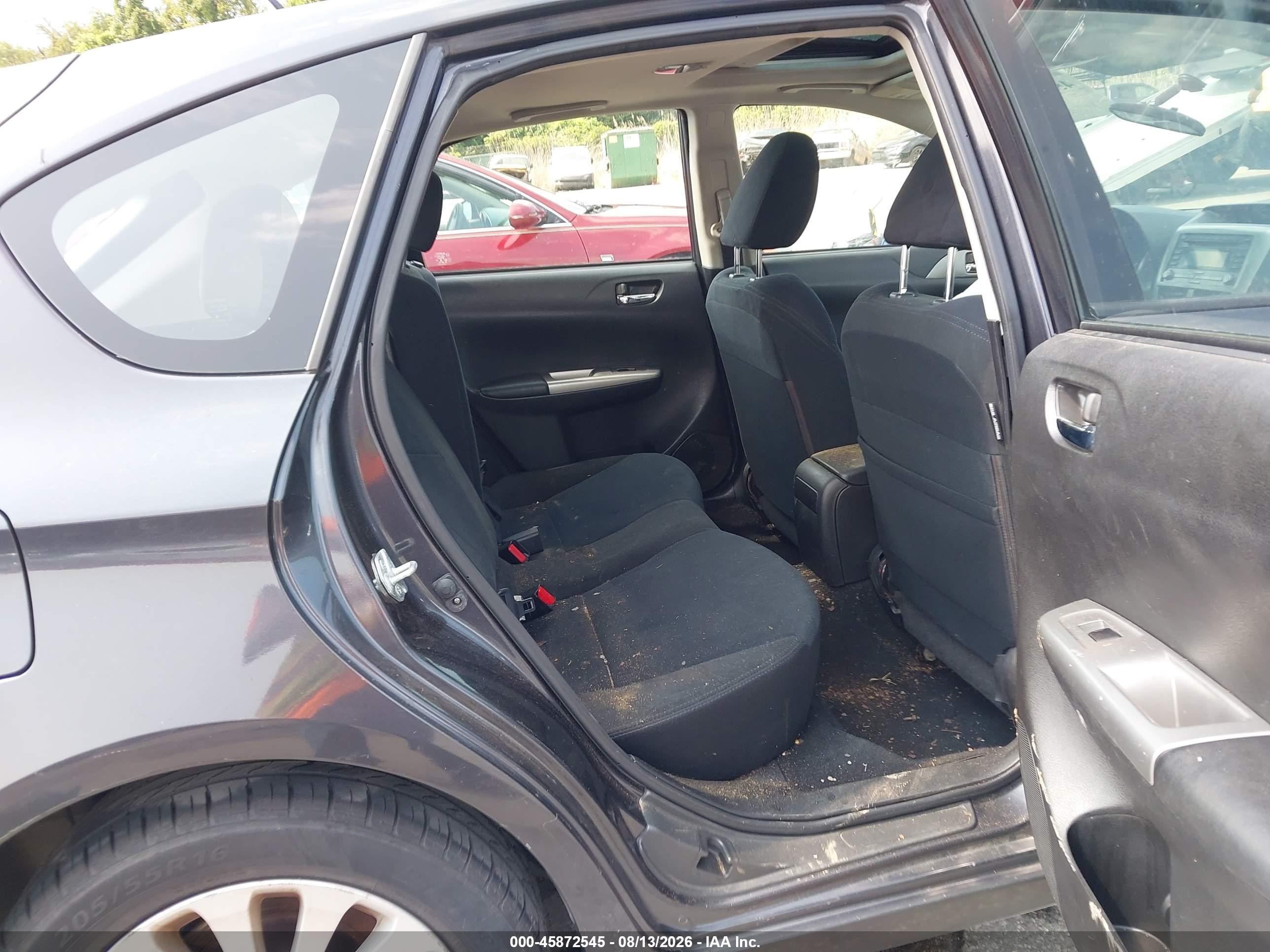 2009 Subaru Impreza 2.5i Gray vin: JF1GH60699H802629