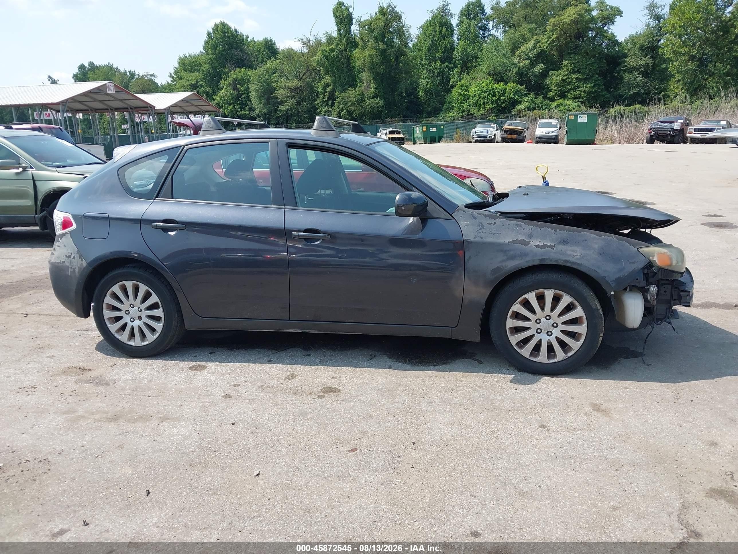 2009 Subaru Impreza 2.5i Gray vin: JF1GH60699H802629