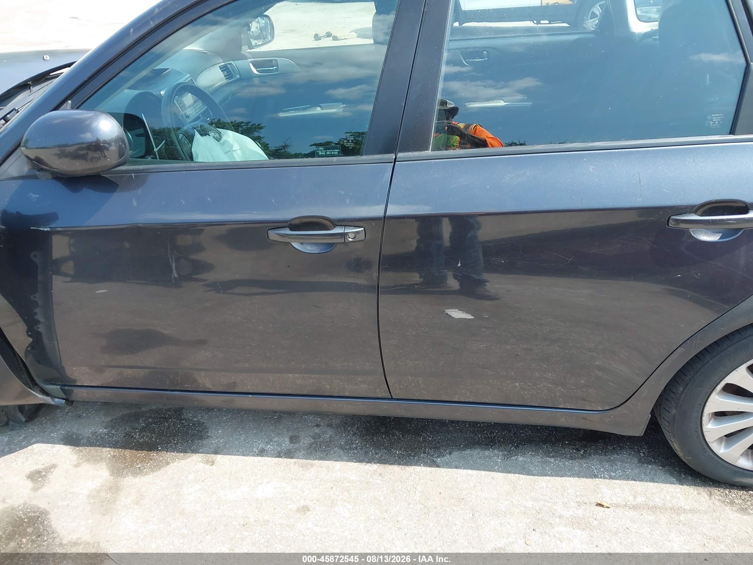 2009 Subaru Impreza 2.5i Gray vin: JF1GH60699H802629