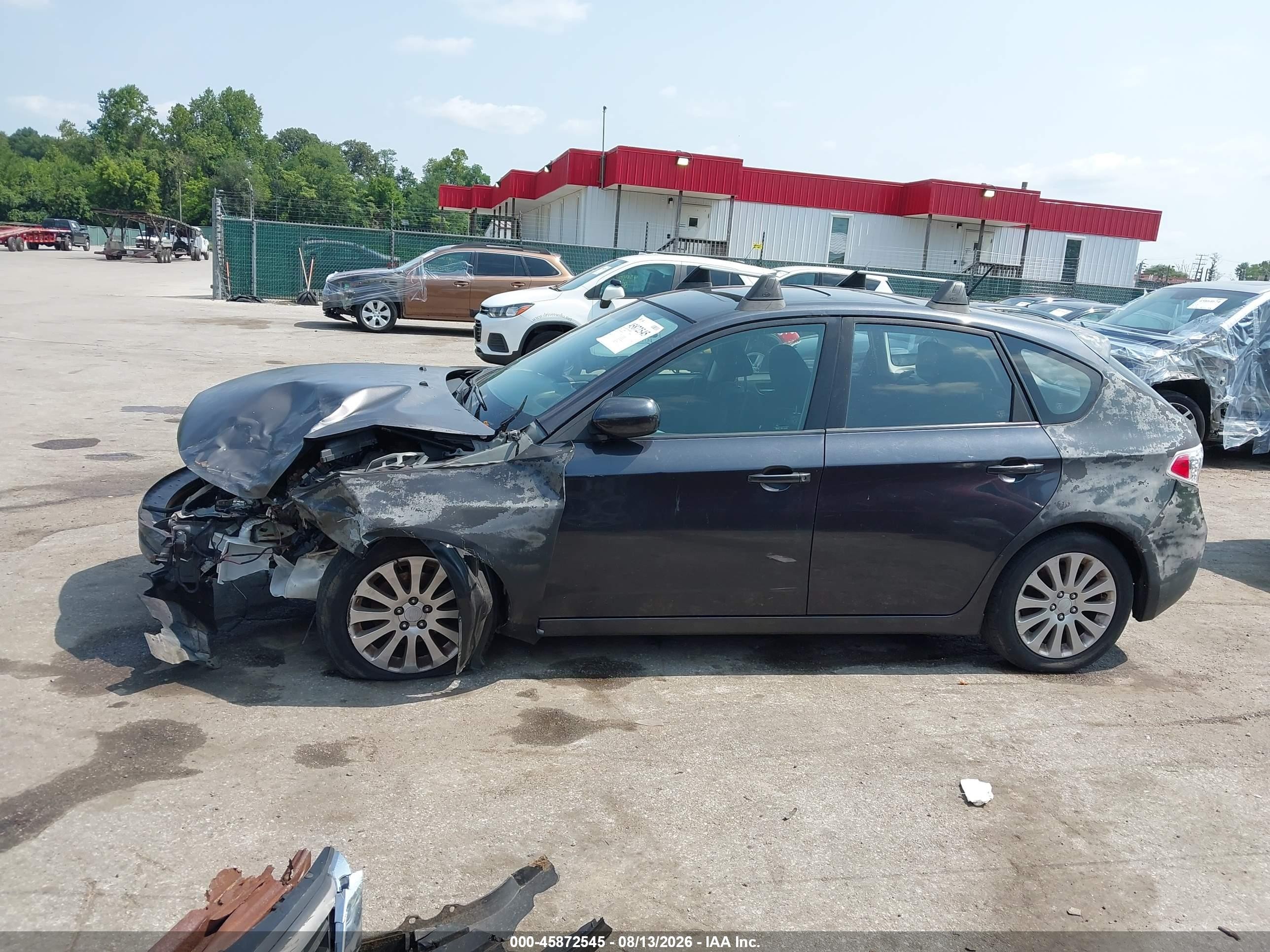 2009 Subaru Impreza 2.5i Gray vin: JF1GH60699H802629