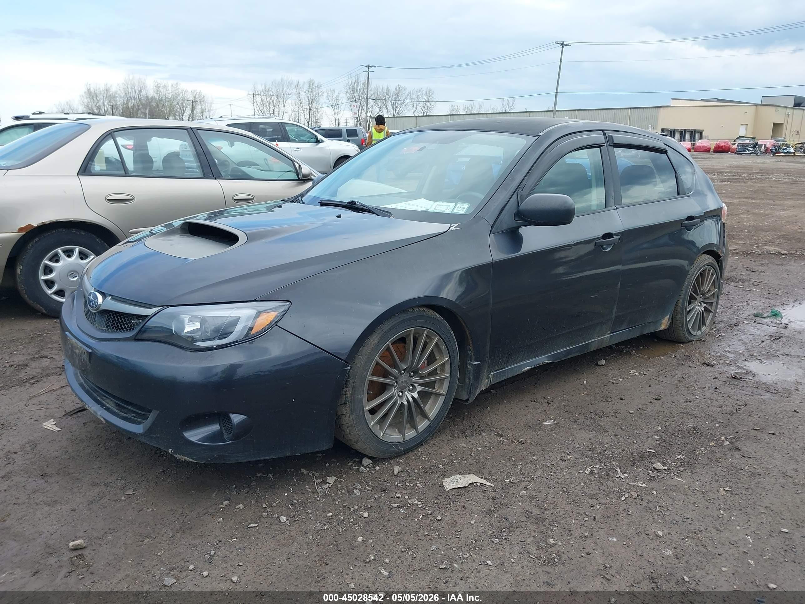 2008 Subaru Impreza Wagon (natl) I Black vin: JF1GH61608G830953