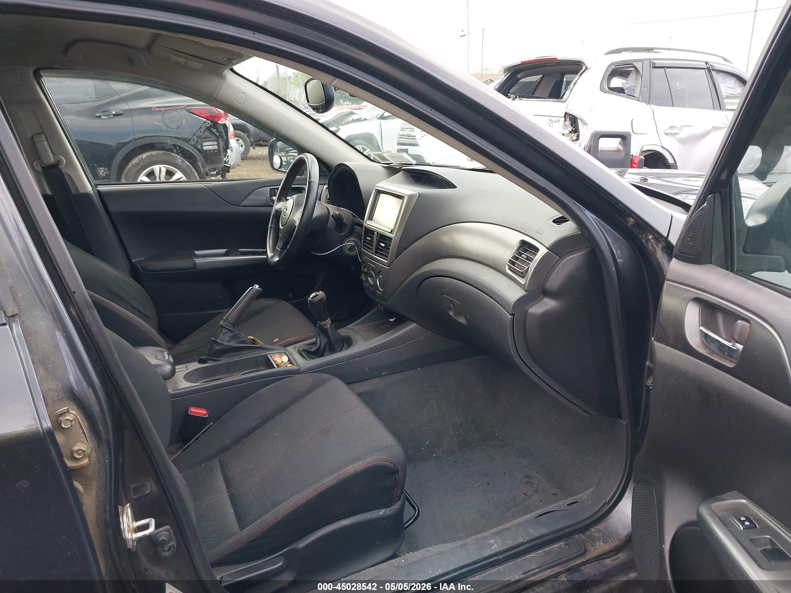 2008 Subaru Impreza Wagon (natl) I Black vin: JF1GH61608G830953