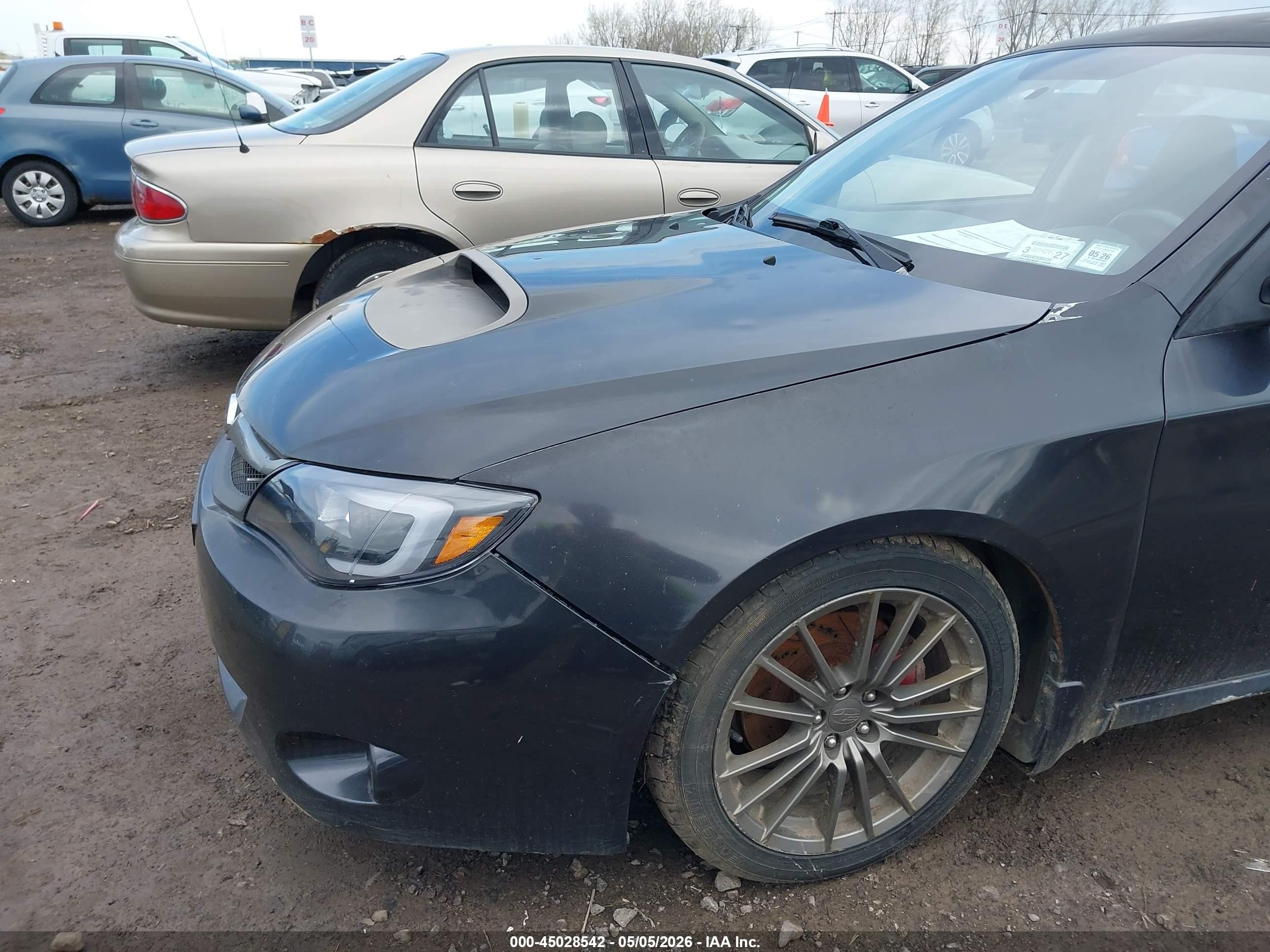 2008 Subaru Impreza Wagon (natl) I Black vin: JF1GH61608G830953