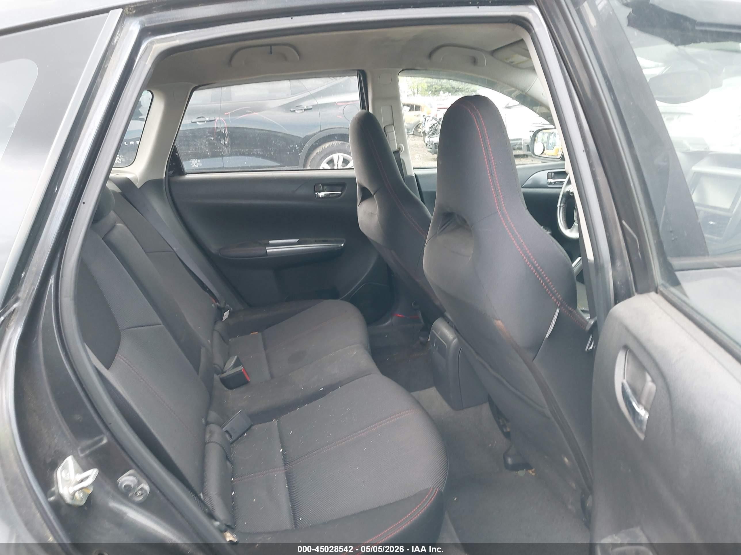 2008 Subaru Impreza Wagon (natl) I Black vin: JF1GH61608G830953