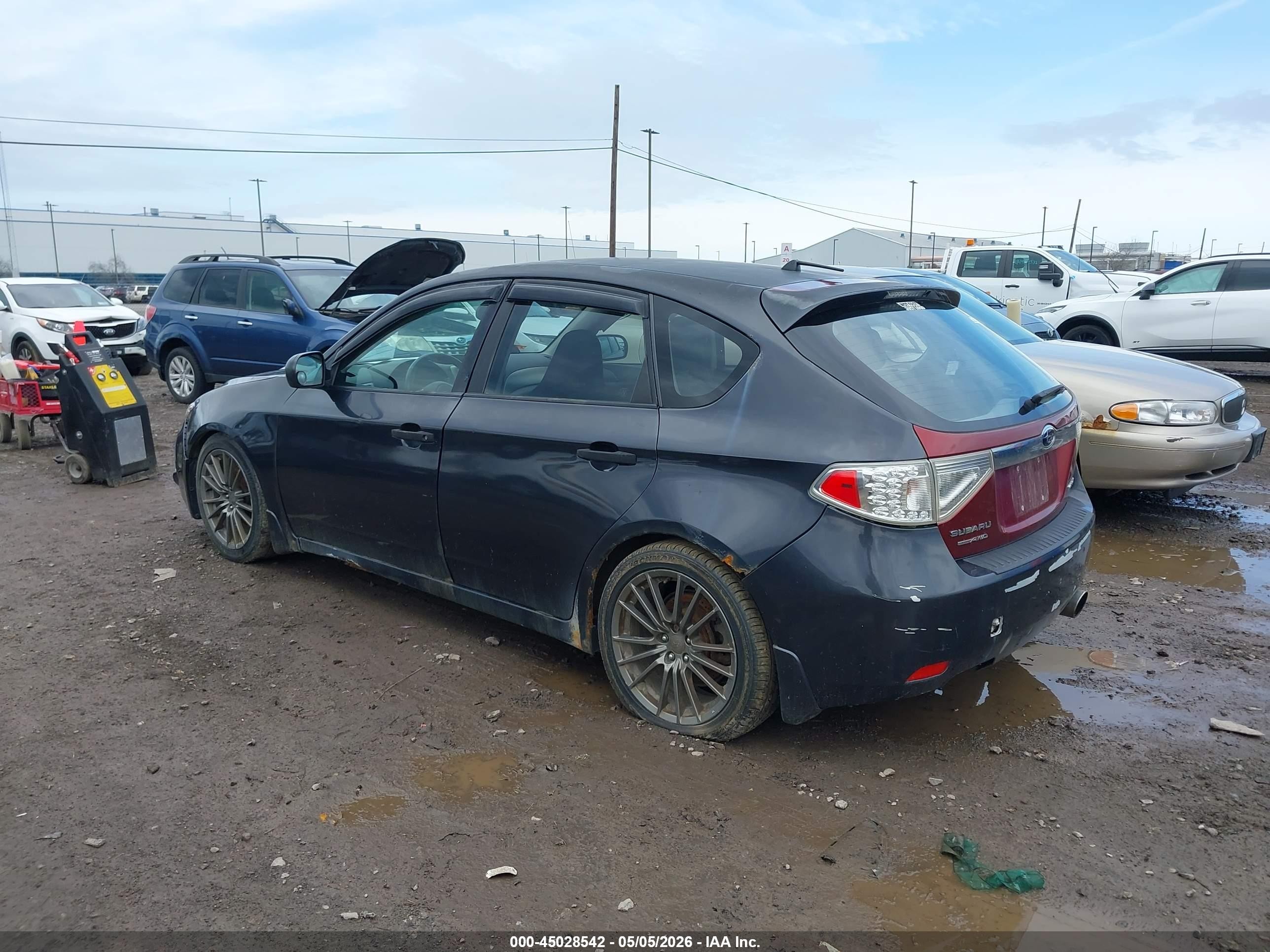 2008 Subaru Impreza Wagon (natl) I Black vin: JF1GH61608G830953