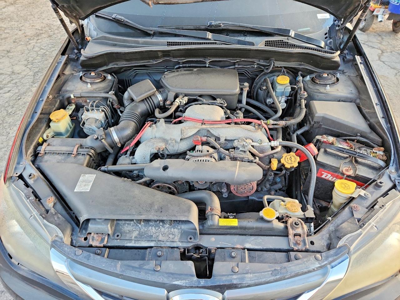 2008 Subaru Impreza 2.5i Black vin: JF1GH61608H806744