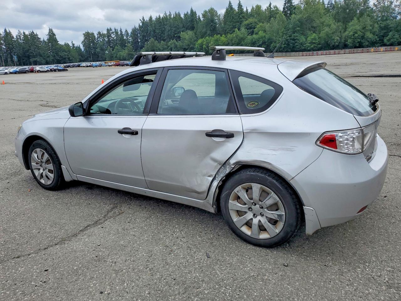 2008 Subaru Impreza 2.5i Серебряный vin: JF1GH61618G822263