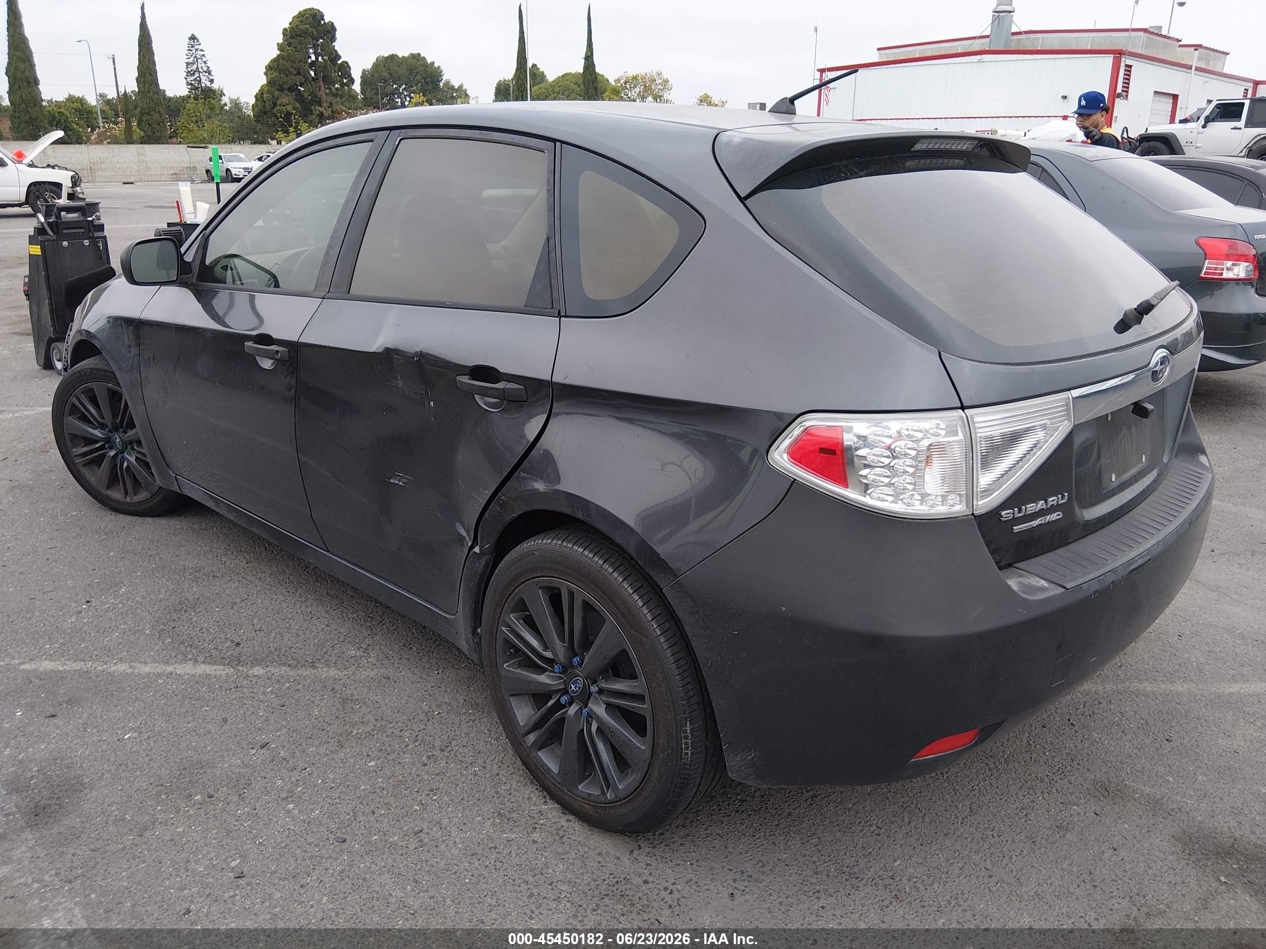 2008 Subaru Impreza 2.5i Gray vin: JF1GH61618H811421