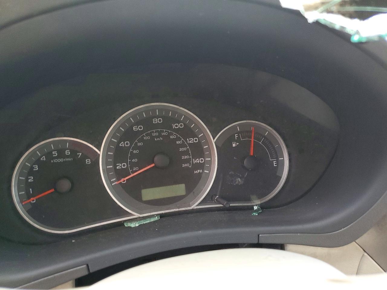 2008 Subaru Impreza 2.5i Beige vin: JF1GH61618H812116