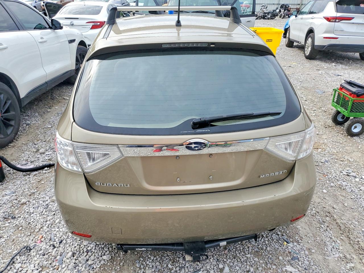 2008 Subaru Impreza 2.5i Beige vin: JF1GH61618H812116