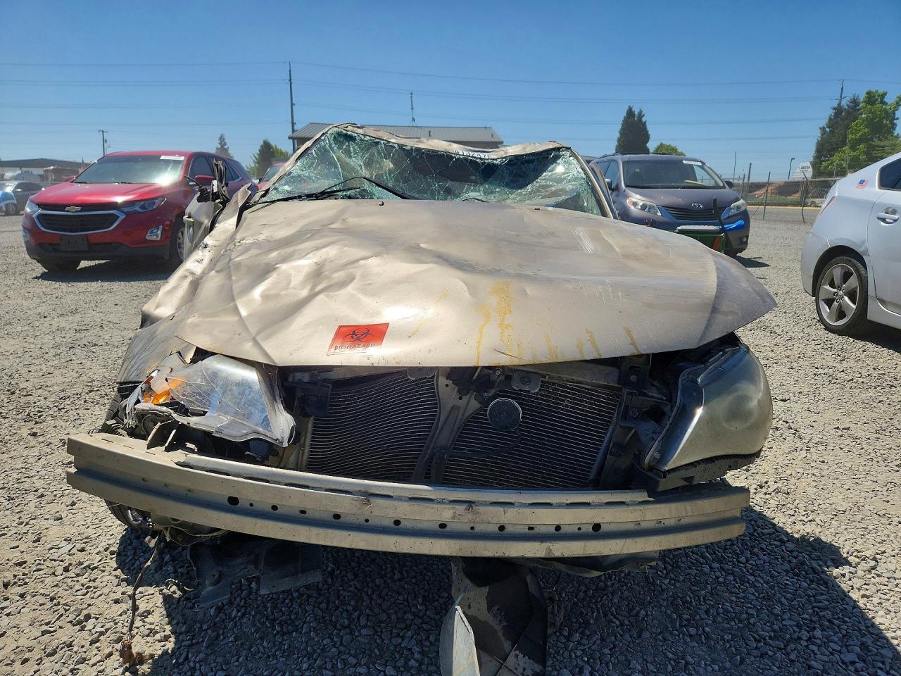 2008 Subaru Impreza 2.5i Желто-коричневый vin: JF1GH61618H822130