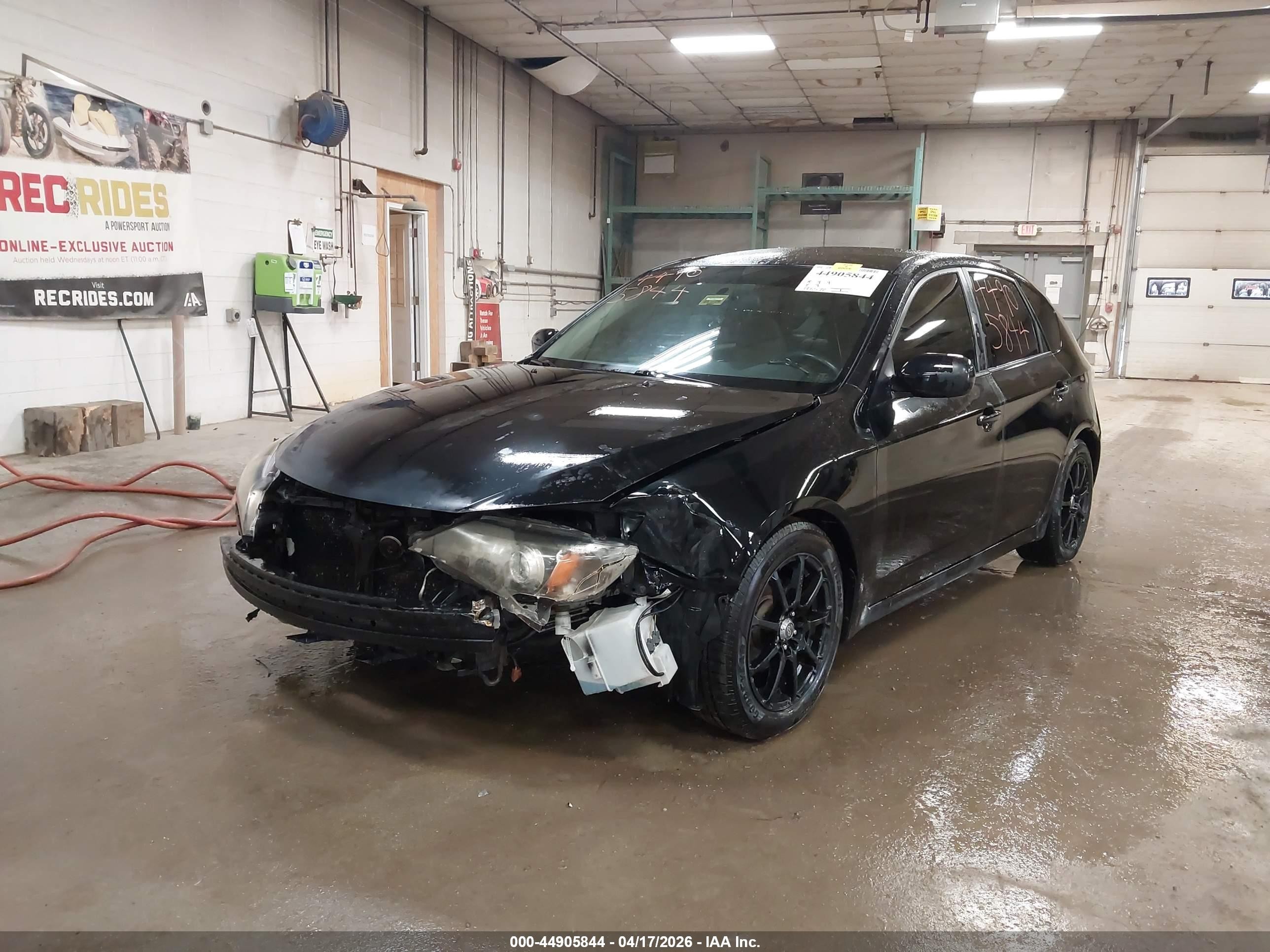 2009 Subaru Impreza 2.5i Black vin: JF1GH61619H814515