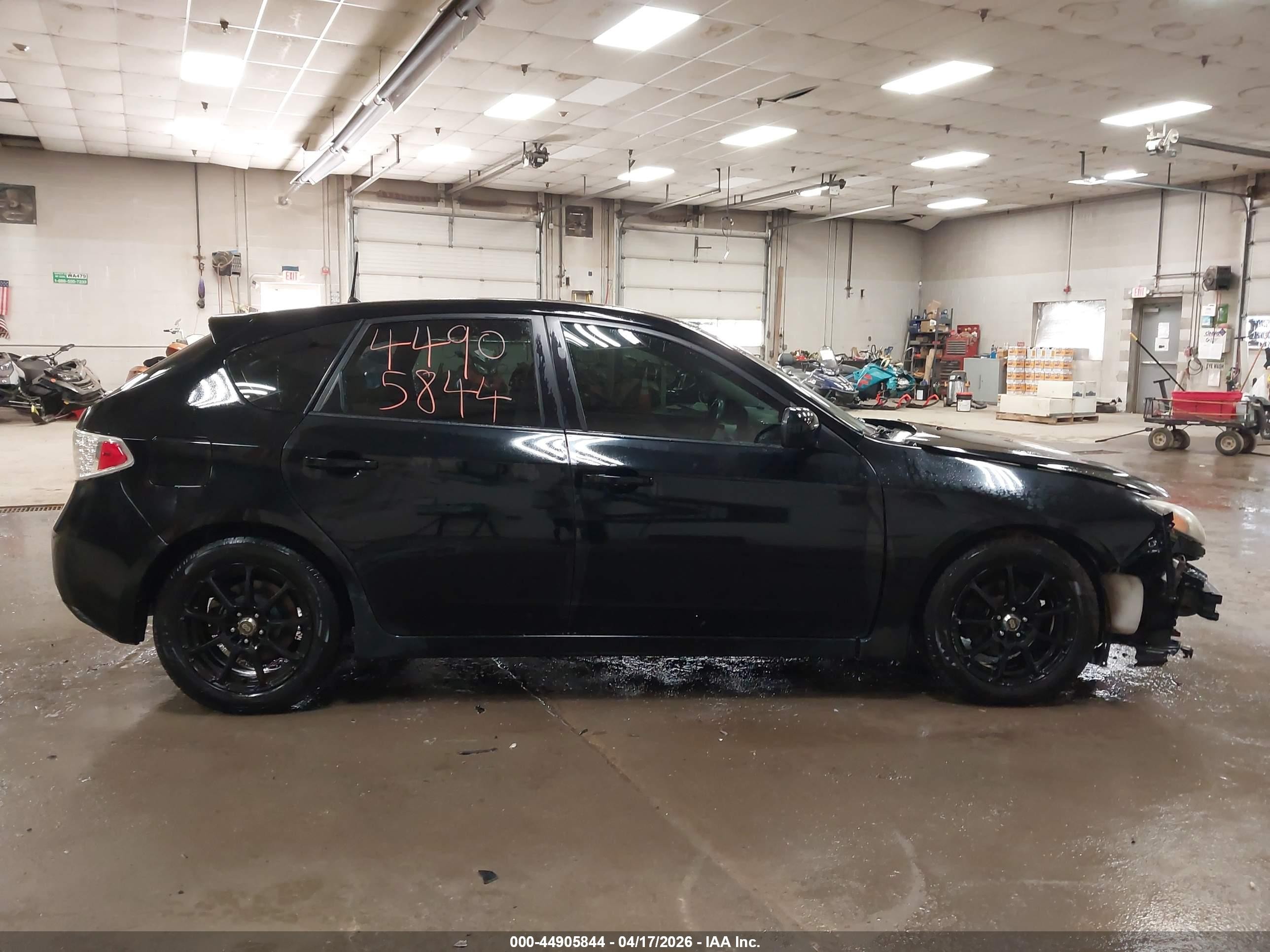 2009 Subaru Impreza 2.5i Black vin: JF1GH61619H814515
