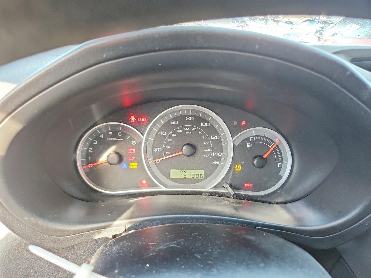 2008 Subaru Impreza 2.5i Silver vin: JF1GH61628G804337