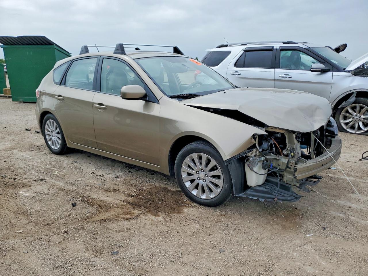 2008 Subaru Impreza 2.5i Tan vin: JF1GH61628H810262