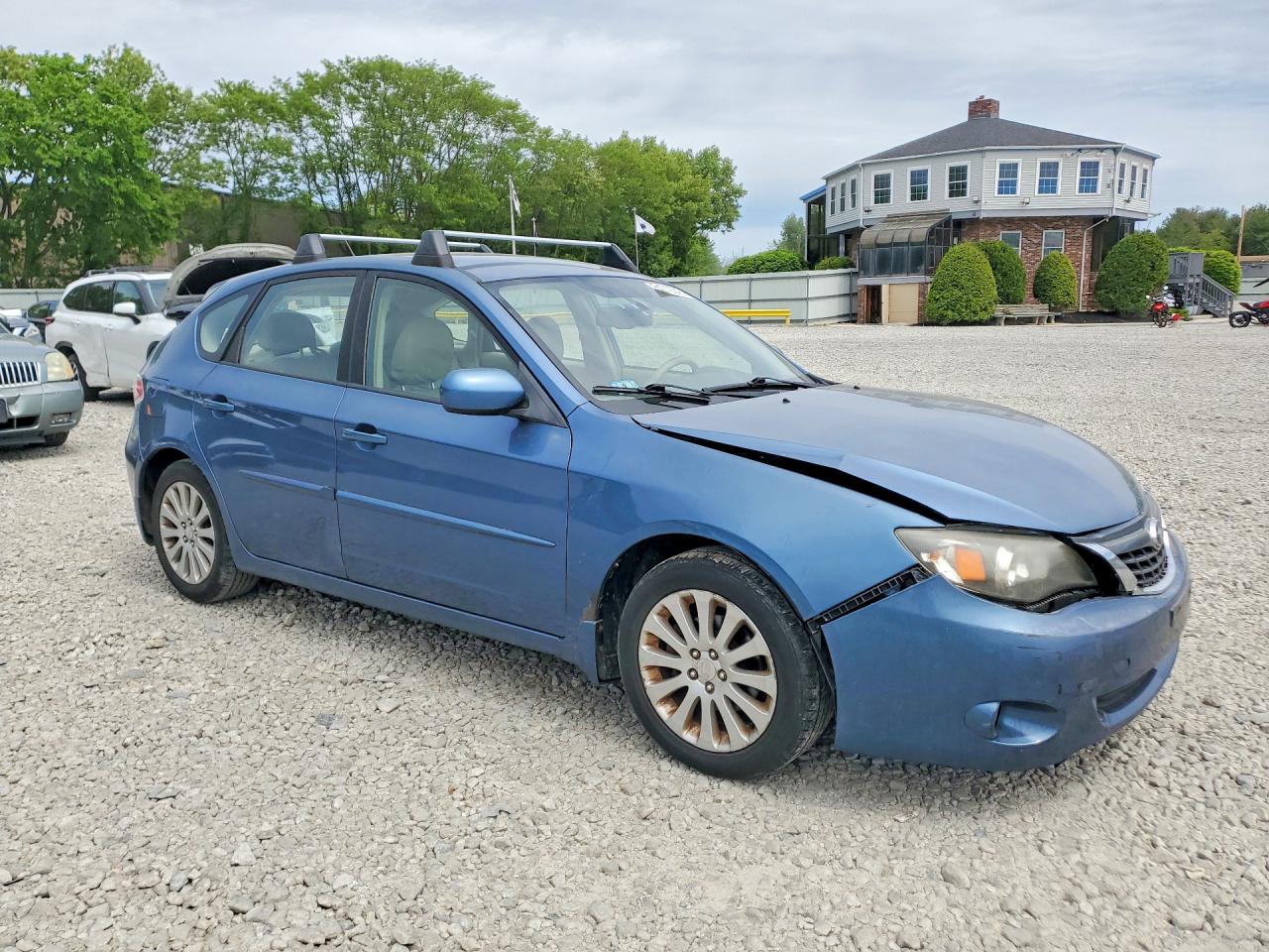 2008 Subaru Impreza 2.5i Blue vin: JF1GH61628H817552