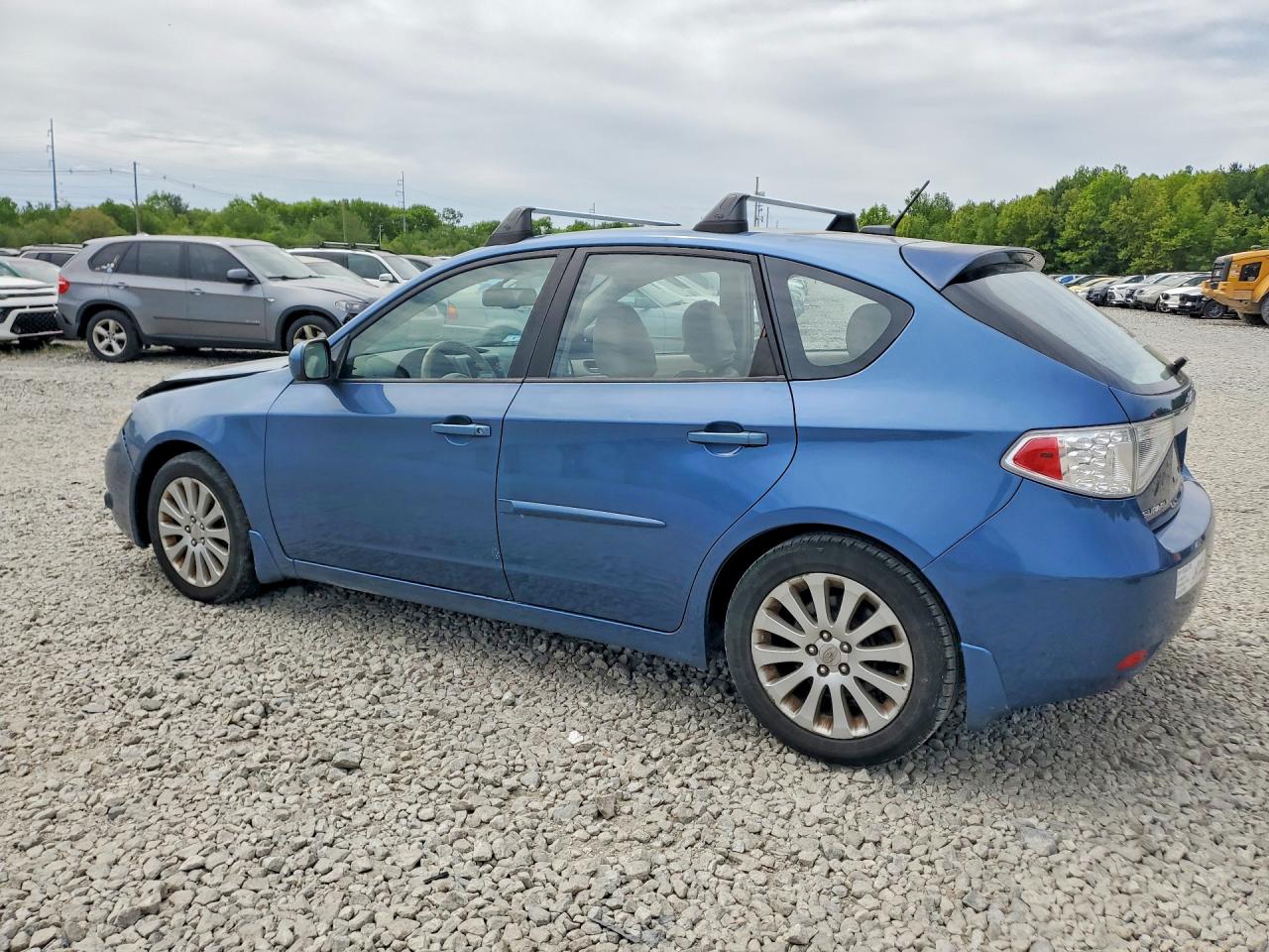 2008 Subaru Impreza 2.5i Blue vin: JF1GH61628H817552