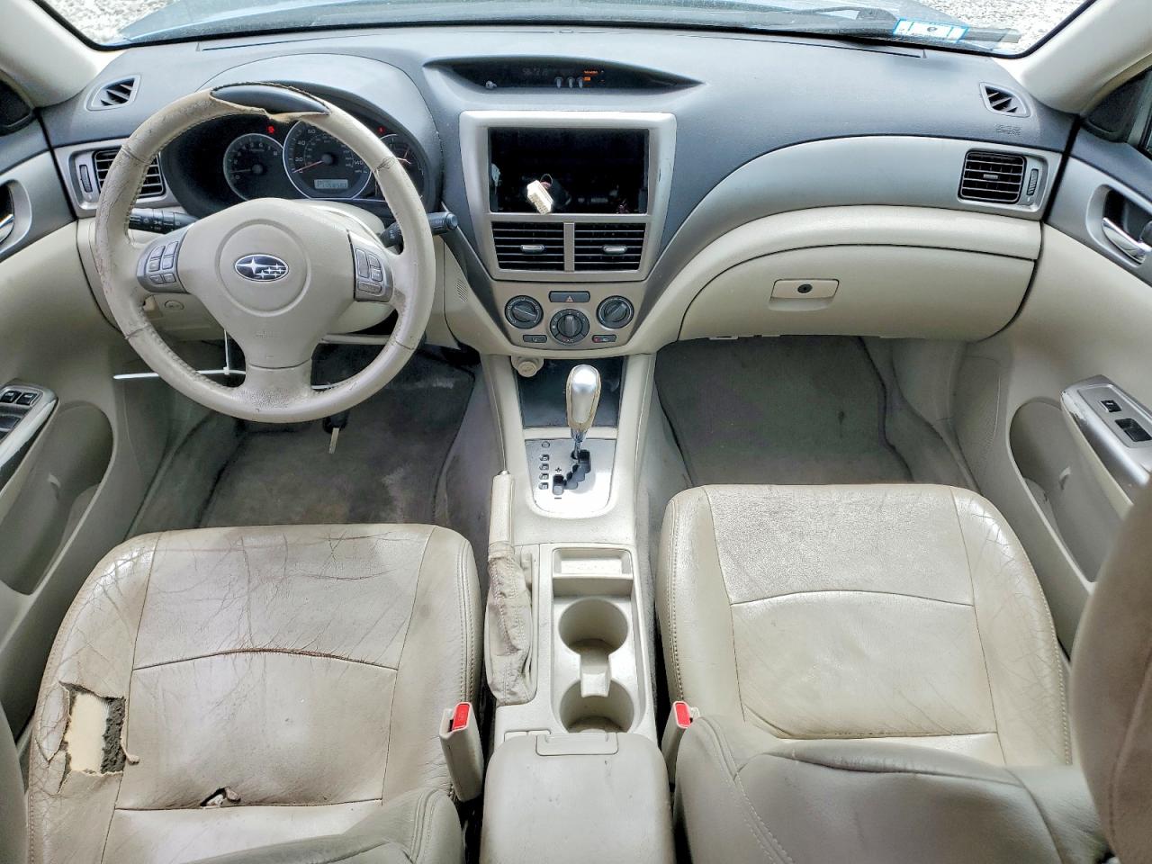 2008 Subaru Impreza 2.5i Blue vin: JF1GH61628H817552