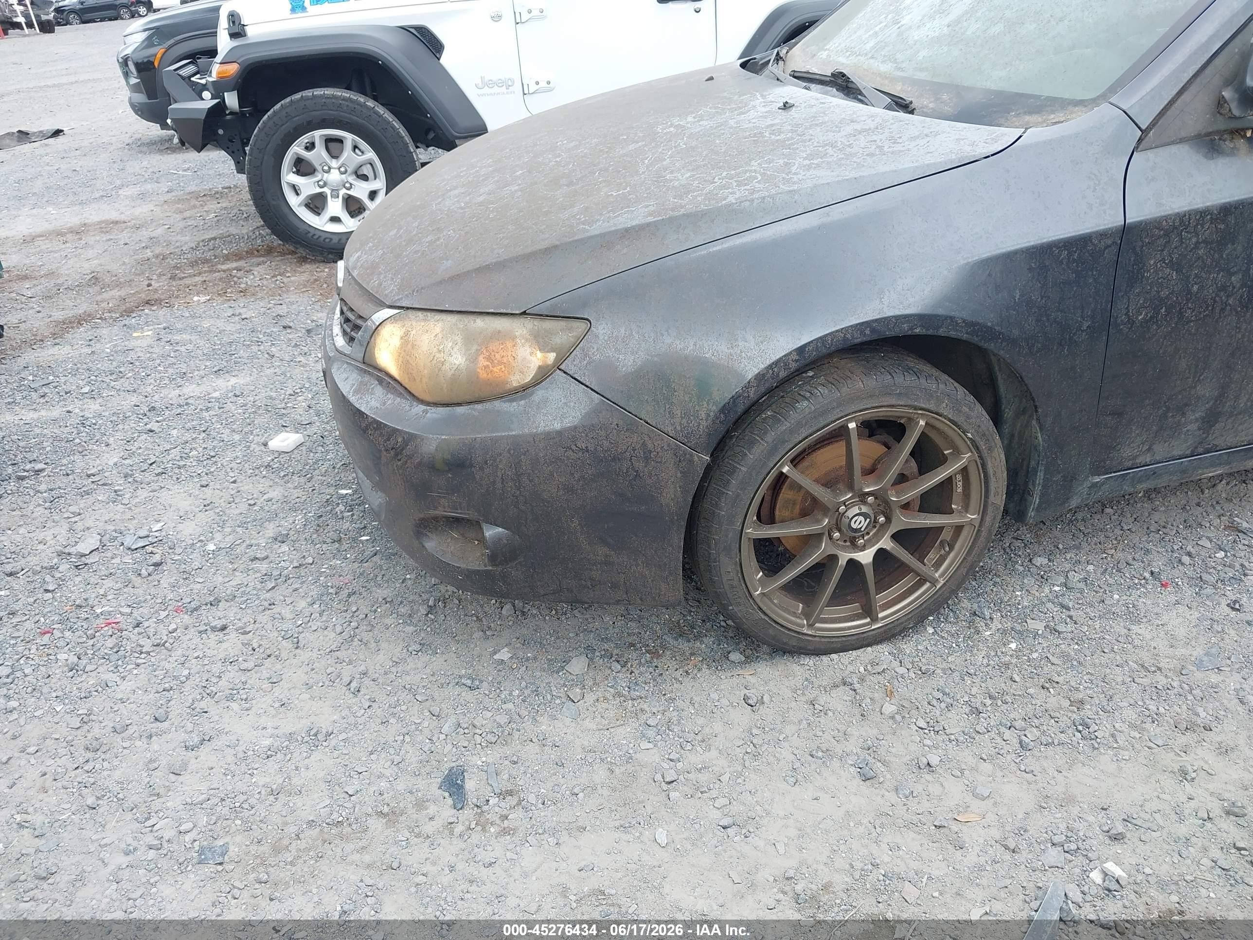 2009 Subaru Impreza 2.5i Black vin: JF1GH61629G820314