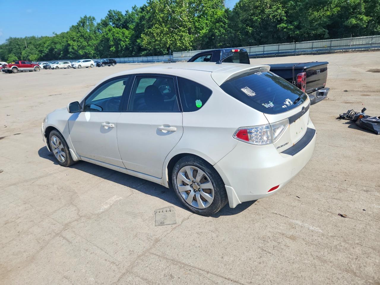 2009 Subaru Impreza 2.5i White vin: JF1GH61629H814362