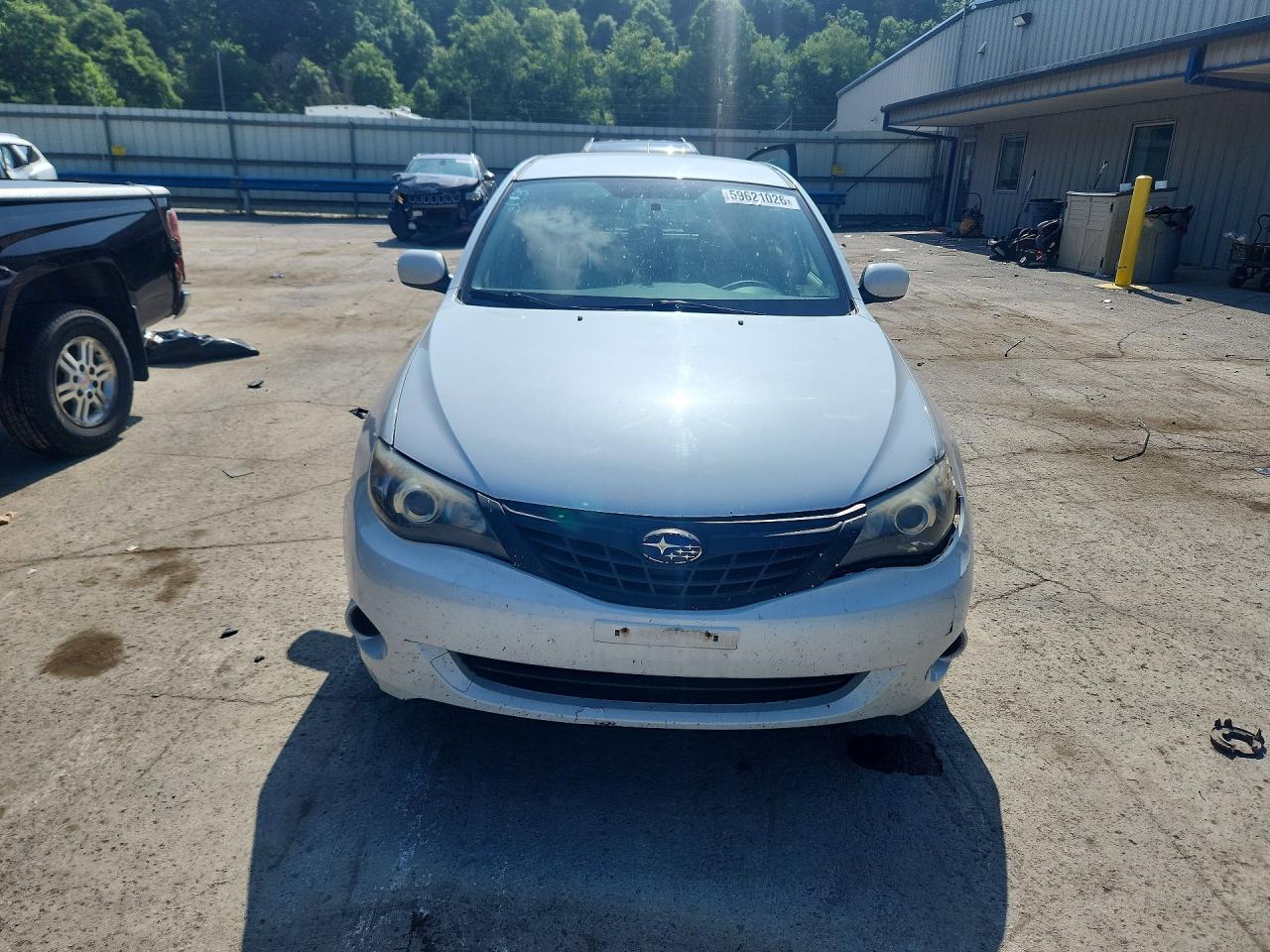 2009 Subaru Impreza 2.5i White vin: JF1GH61629H814362