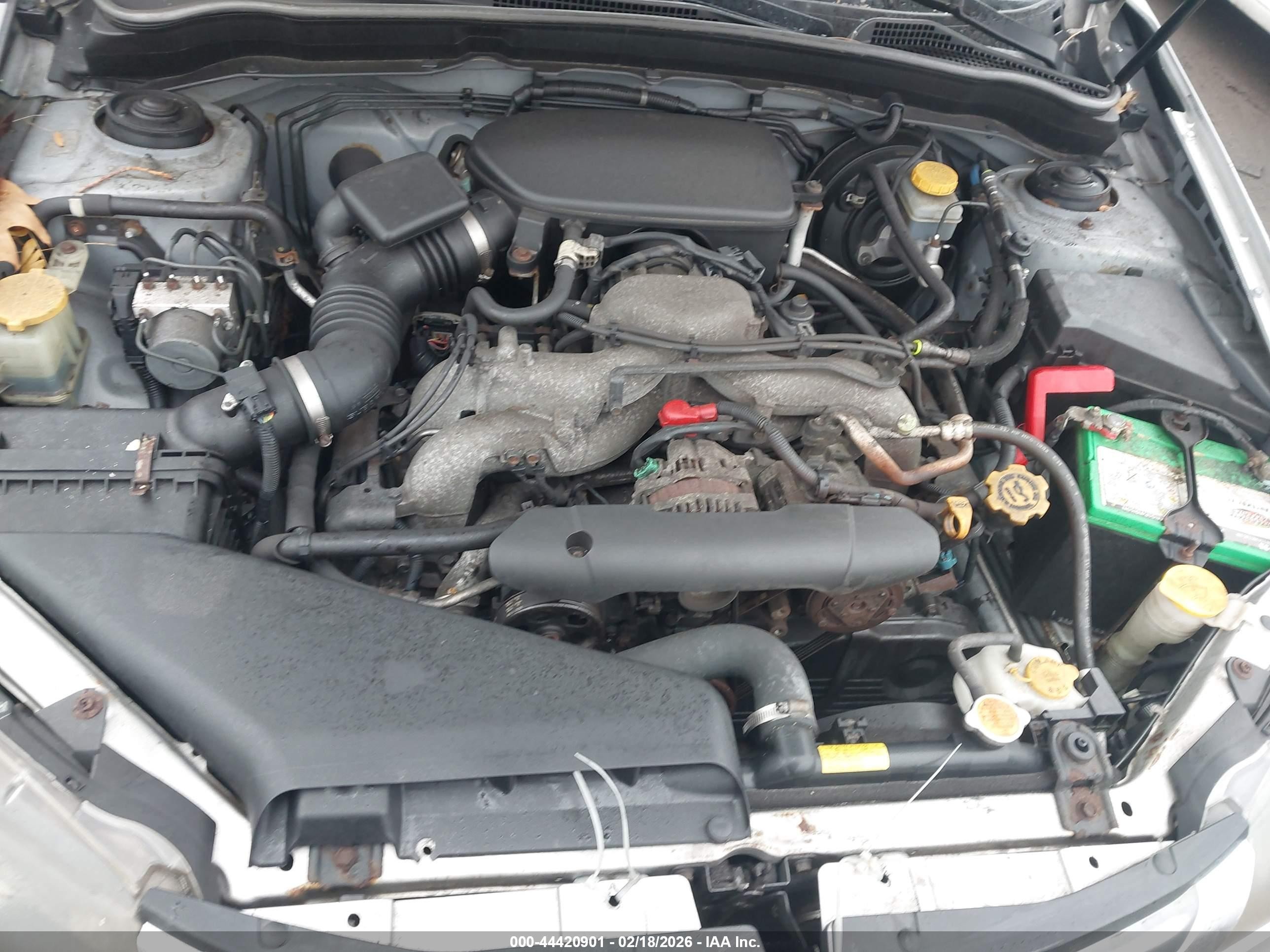 2008 Subaru Impreza 2.5i Gray vin: JF1GH61638H813008