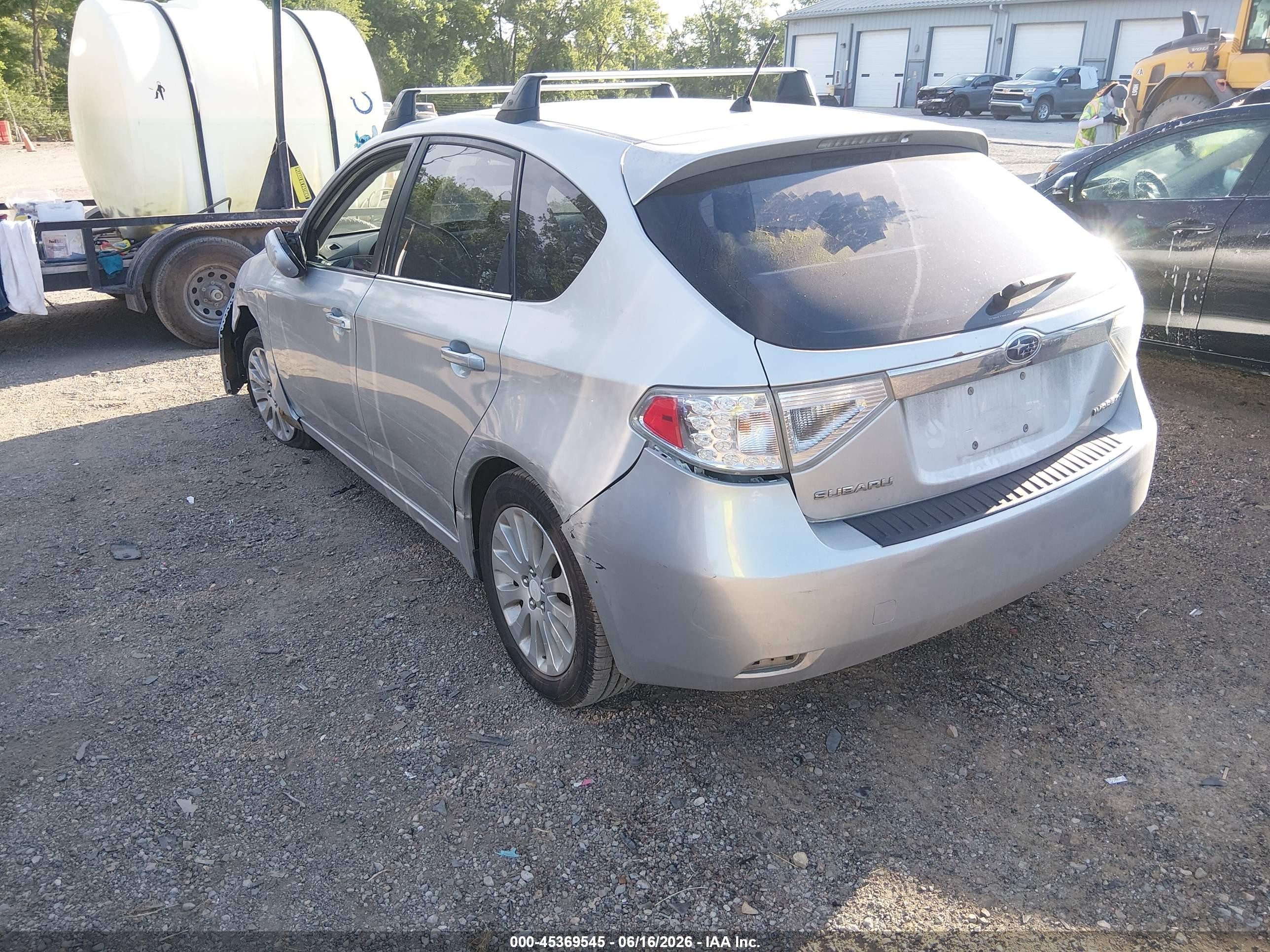2008 Subaru Impreza Wagon (natl) I W/premium Pkg Серебряный vin: JF1GH61638H836630