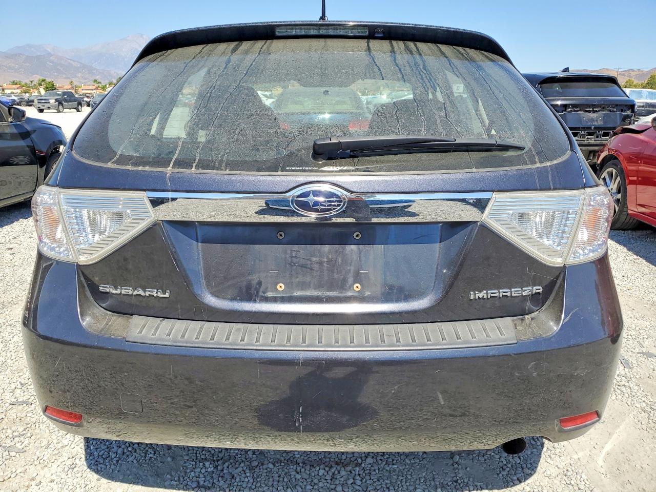 2009 Subaru Impreza 2.5i Charcoal vin: JF1GH61639H816024
