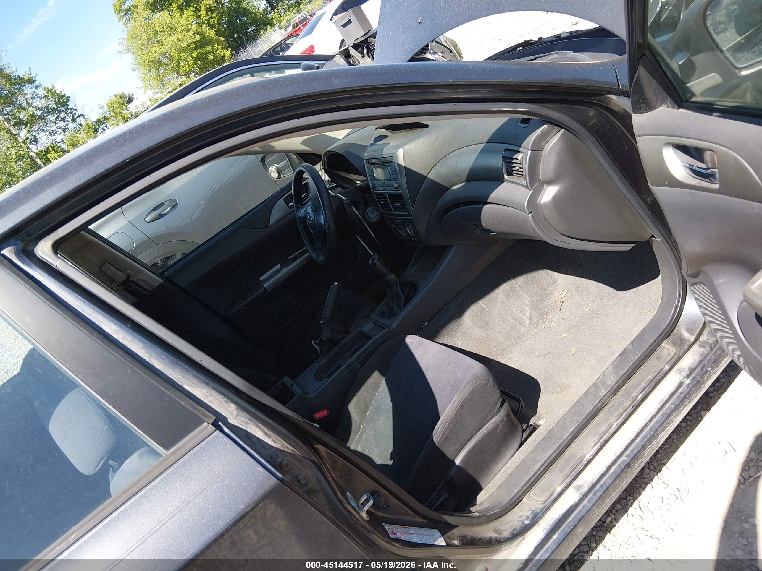 2008 Subaru Impreza Wagon (natl) I Black vin: JF1GH61648G801486