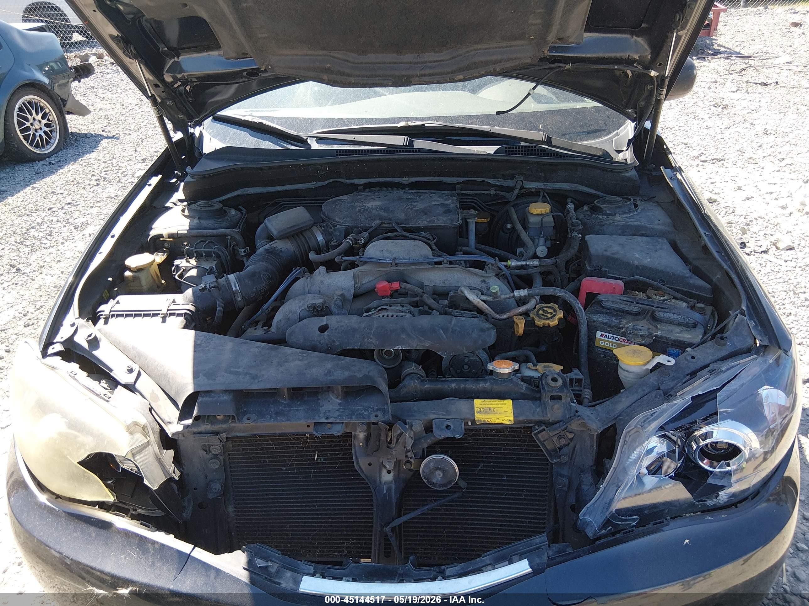 2008 Subaru Impreza Wagon (natl) I Black vin: JF1GH61648G801486