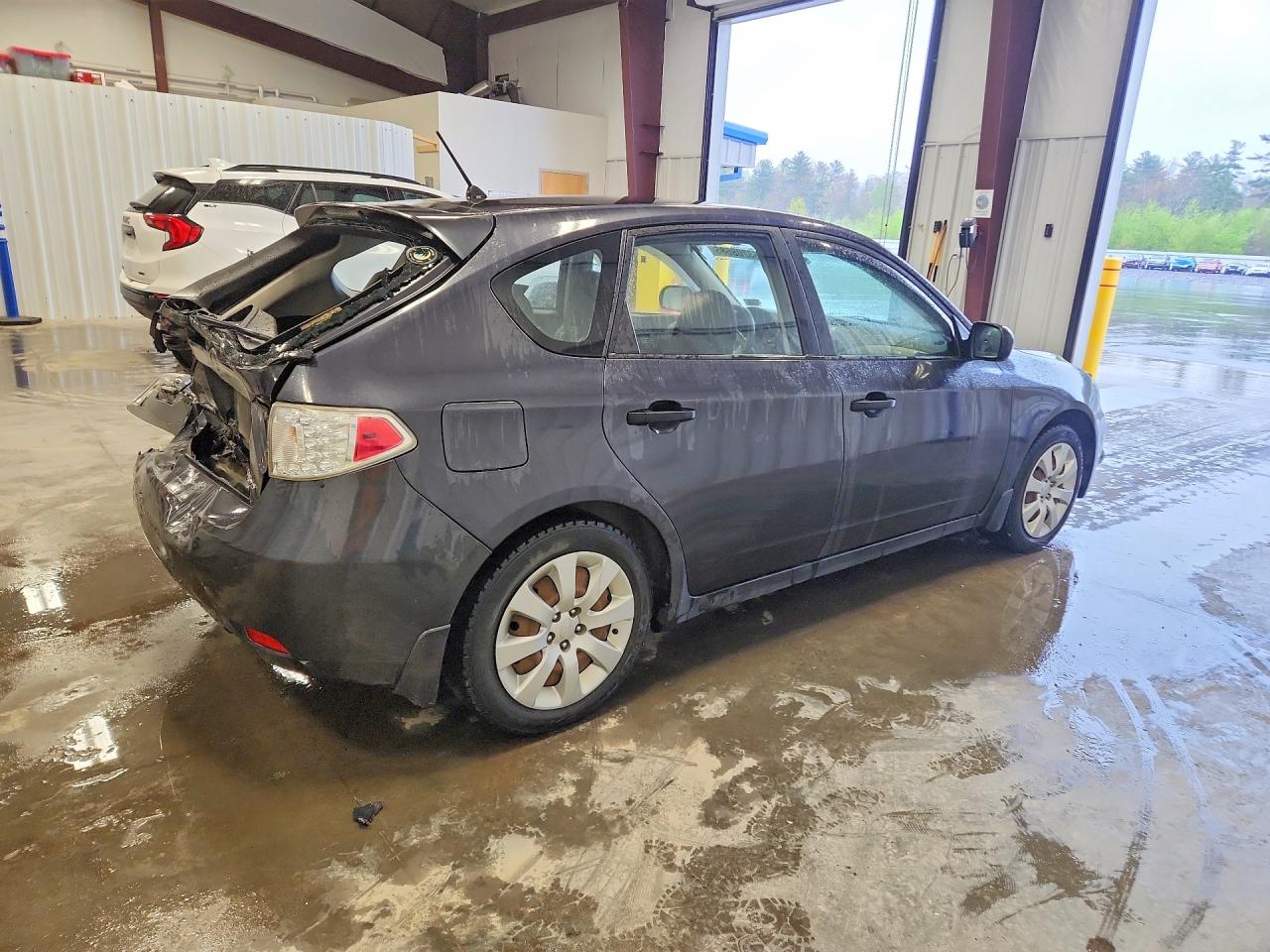 2008 Subaru Impreza 2.5i Charcoal vin: JF1GH61648G819373