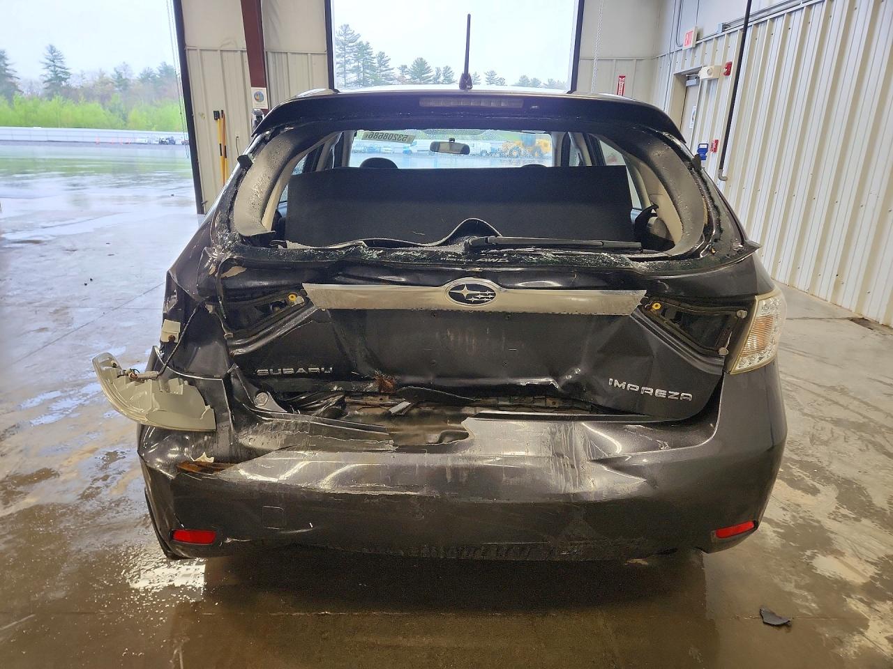 2008 Subaru Impreza 2.5i Charcoal vin: JF1GH61648G819373