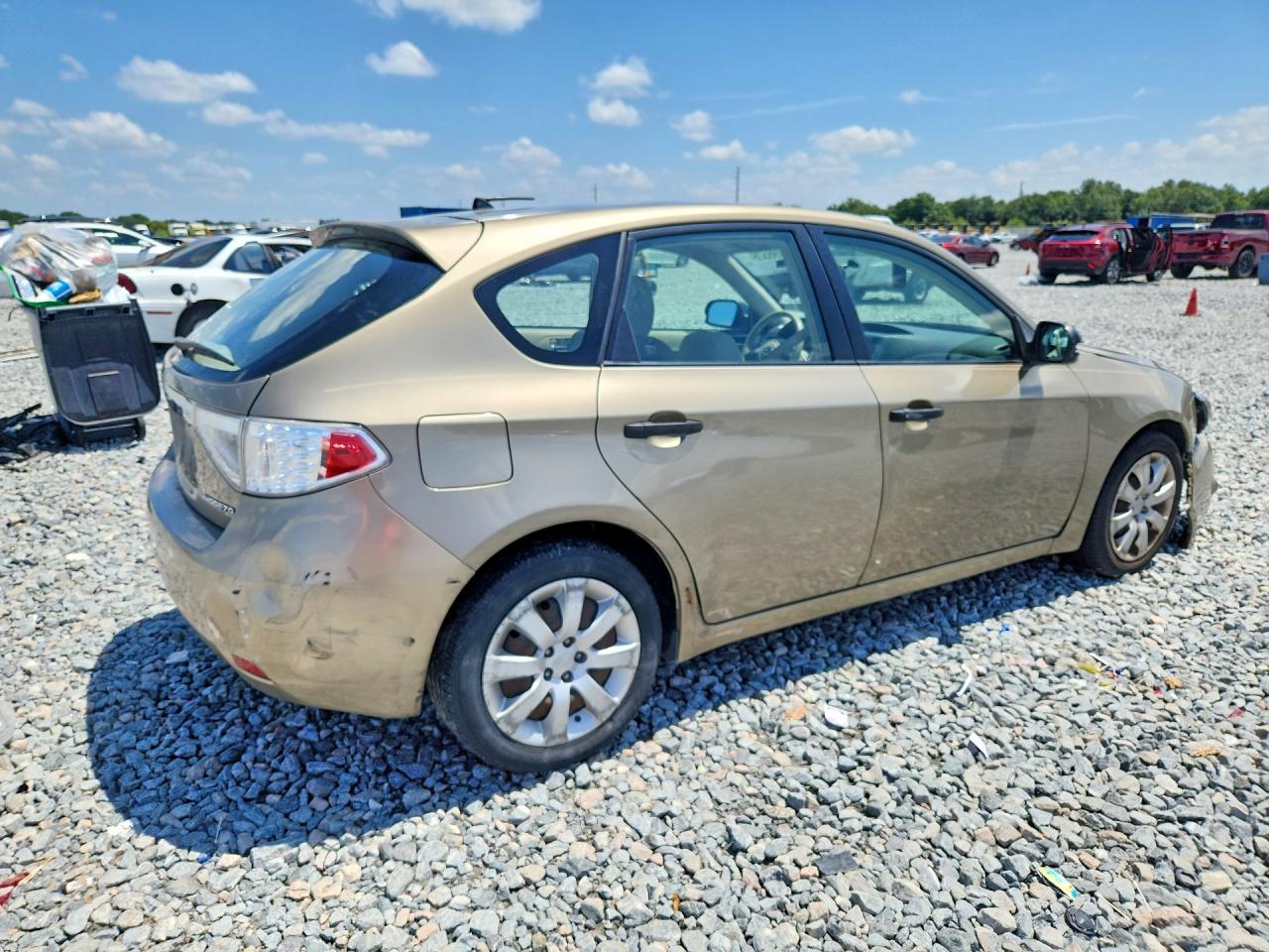 2008 Subaru Impreza 2.5i Gold vin: JF1GH61648H805449