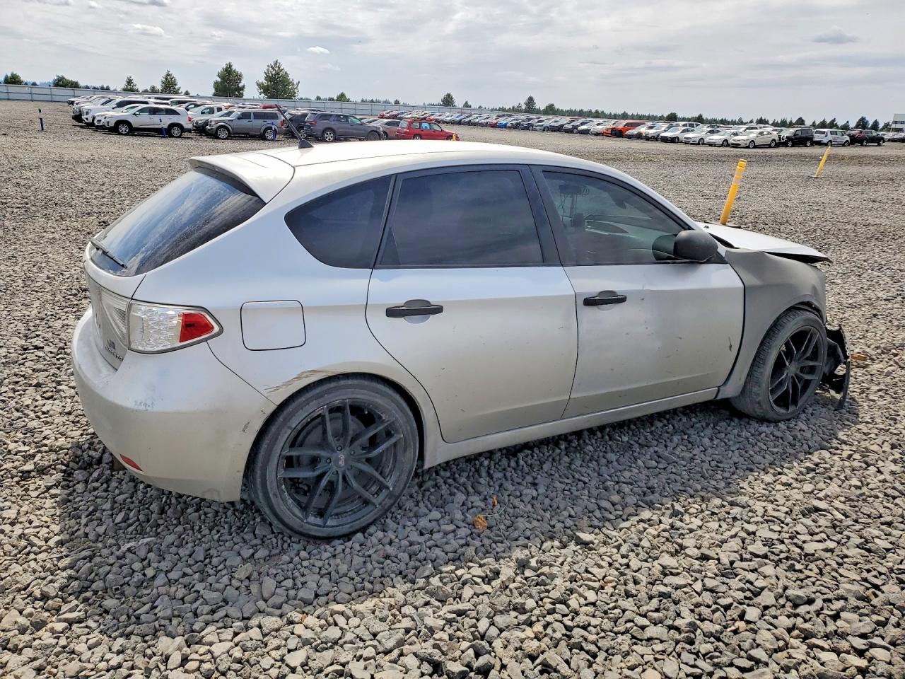 2008 Subaru Impreza 2.5i Silver vin: JF1GH61648H828990