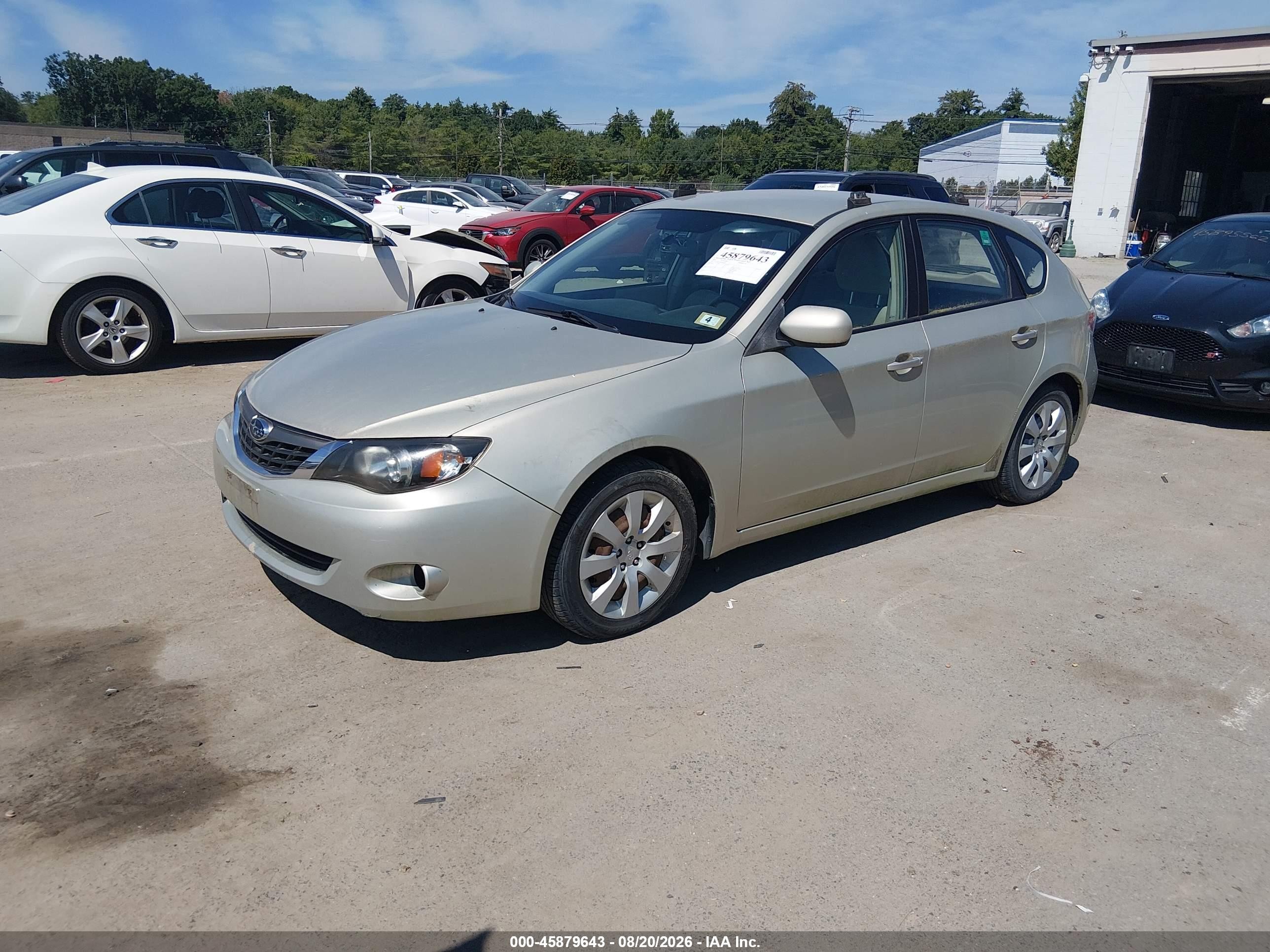 2009 Subaru Impreza 2.5i Green vin: JF1GH61649G808844