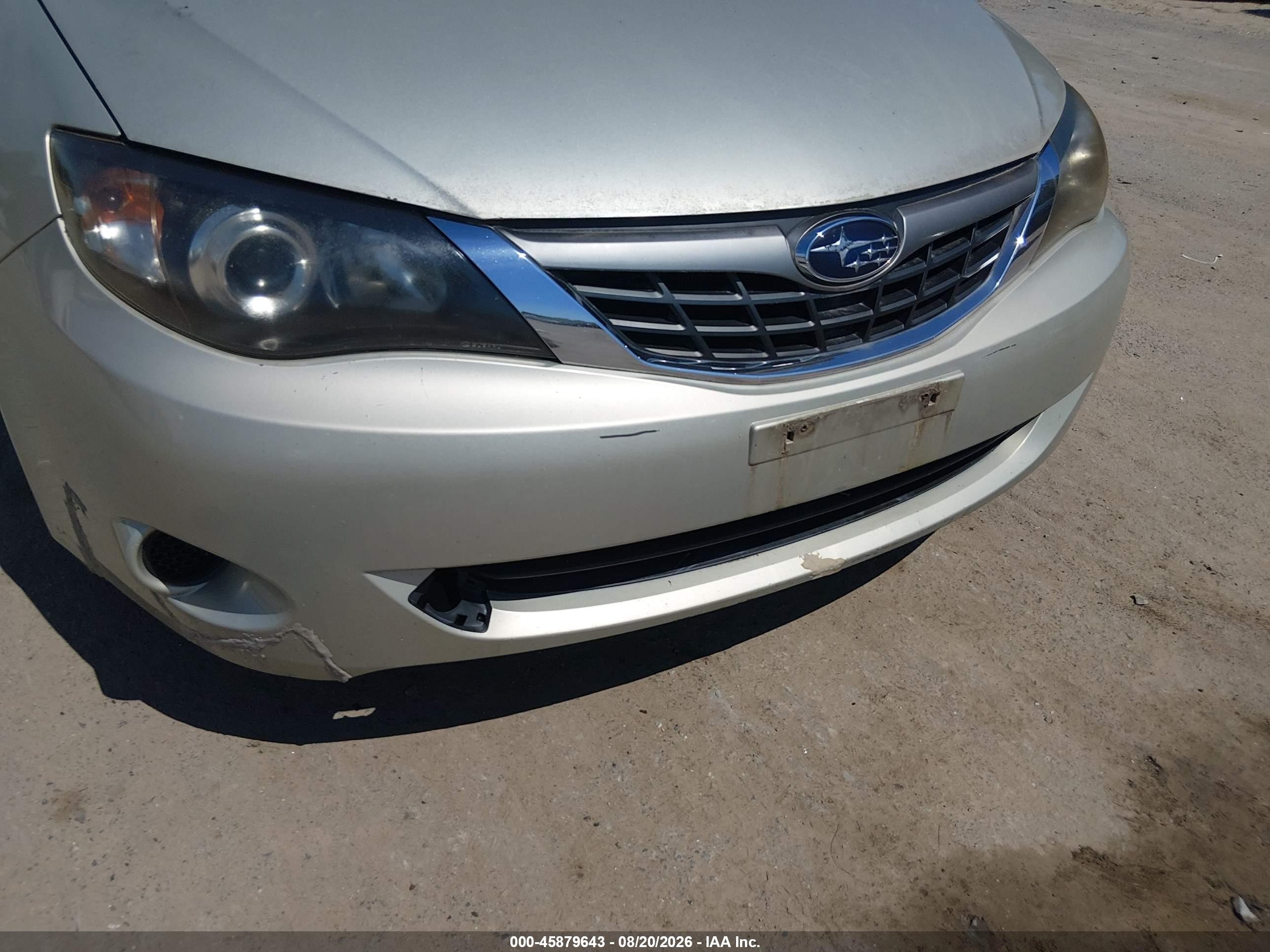 2009 Subaru Impreza 2.5i Green vin: JF1GH61649G808844
