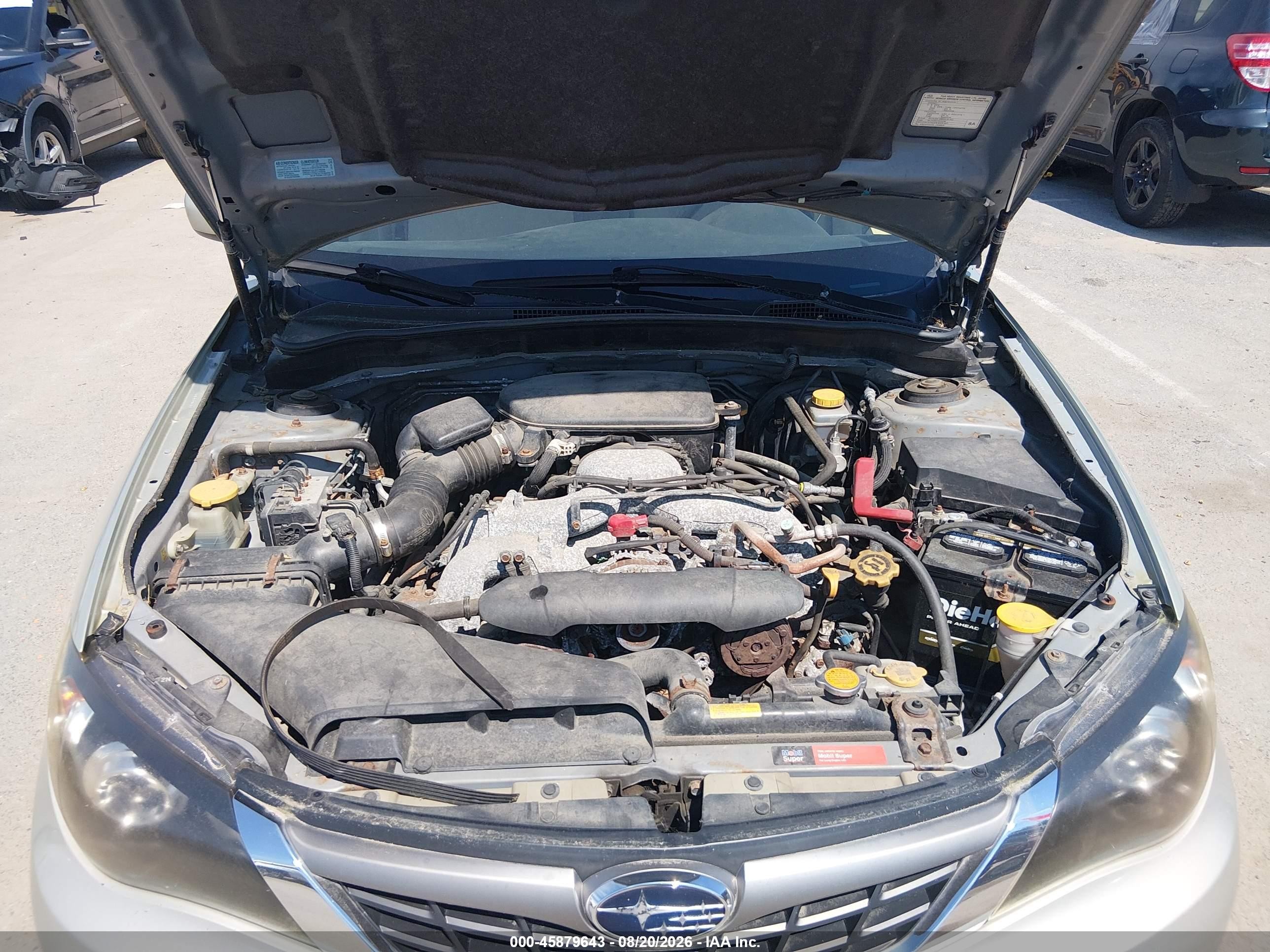 2009 Subaru Impreza 2.5i Green vin: JF1GH61649G808844