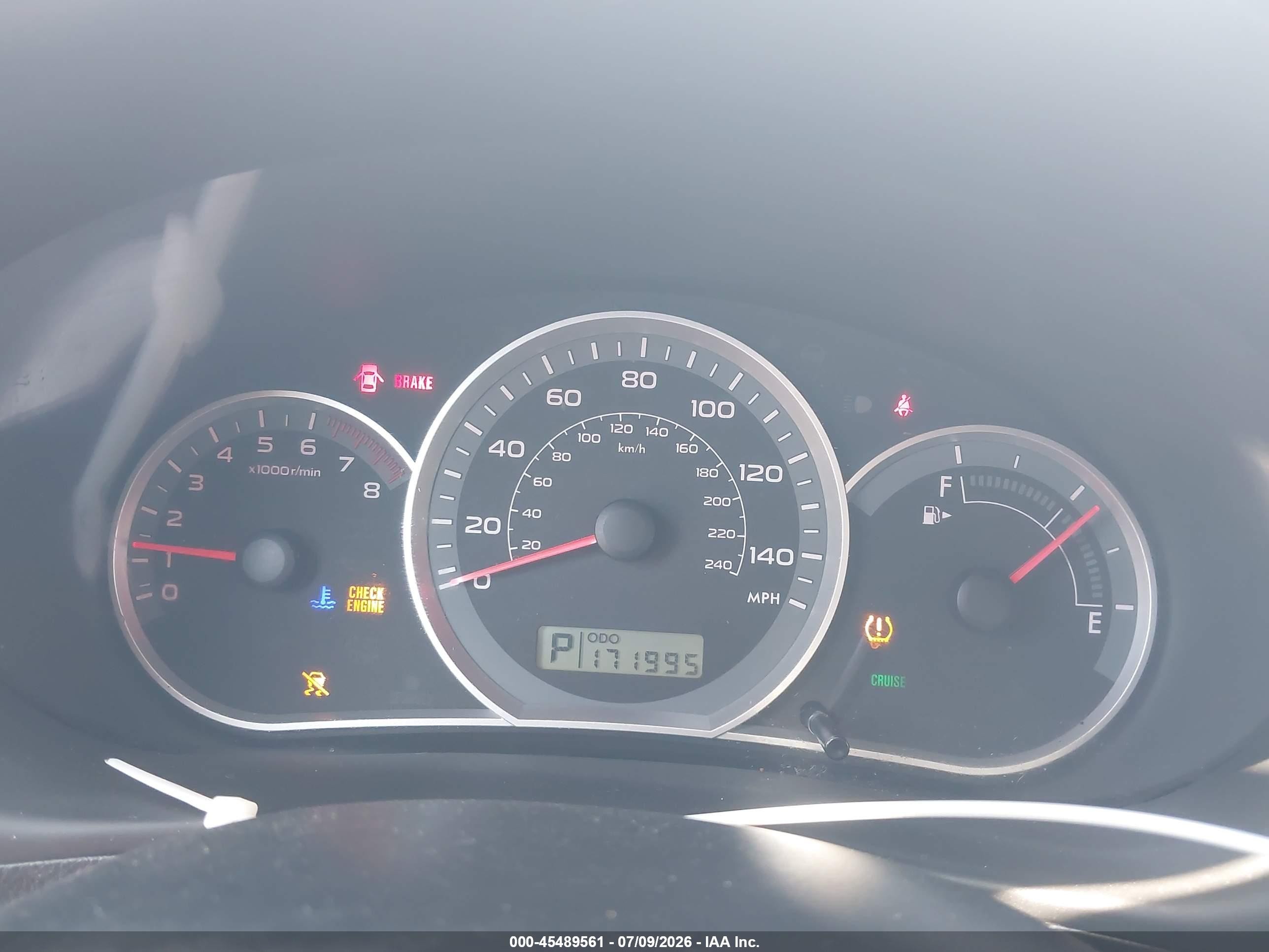 2009 Subaru Impreza 2.5i Silver vin: JF1GH61649H808076