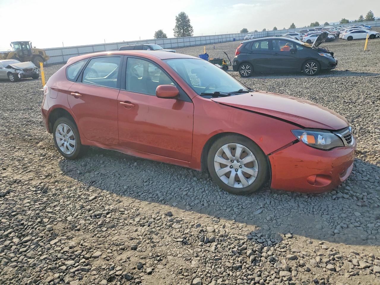 2009 Subaru Impreza 2.5i Orange vin: JF1GH61649H812144