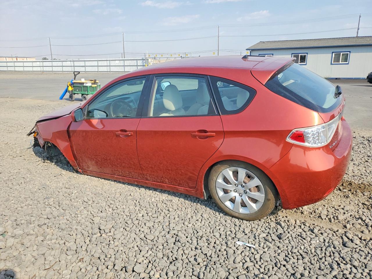 2009 Subaru Impreza 2.5i Orange vin: JF1GH61649H812144