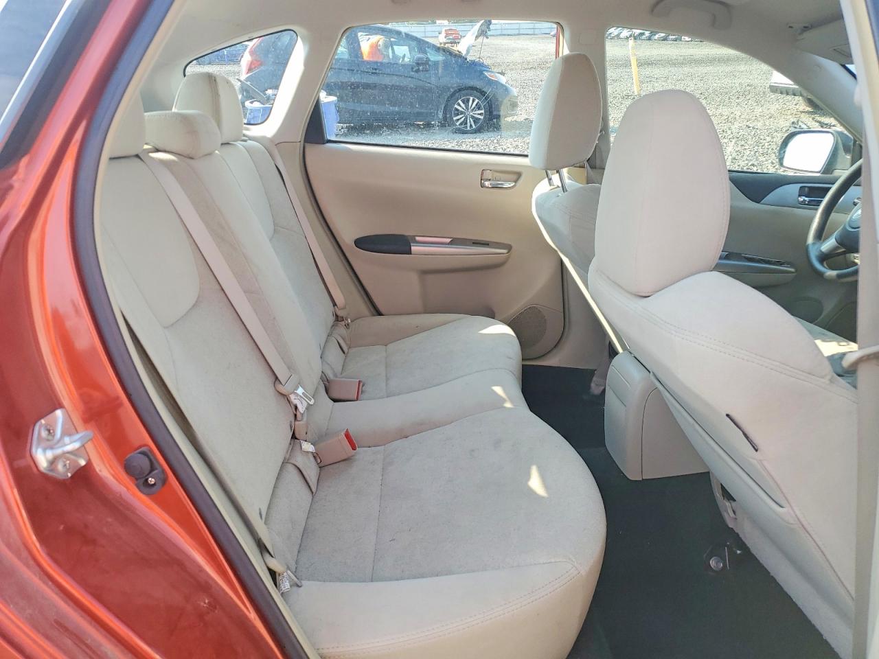 2009 Subaru Impreza 2.5i Orange vin: JF1GH61649H812144