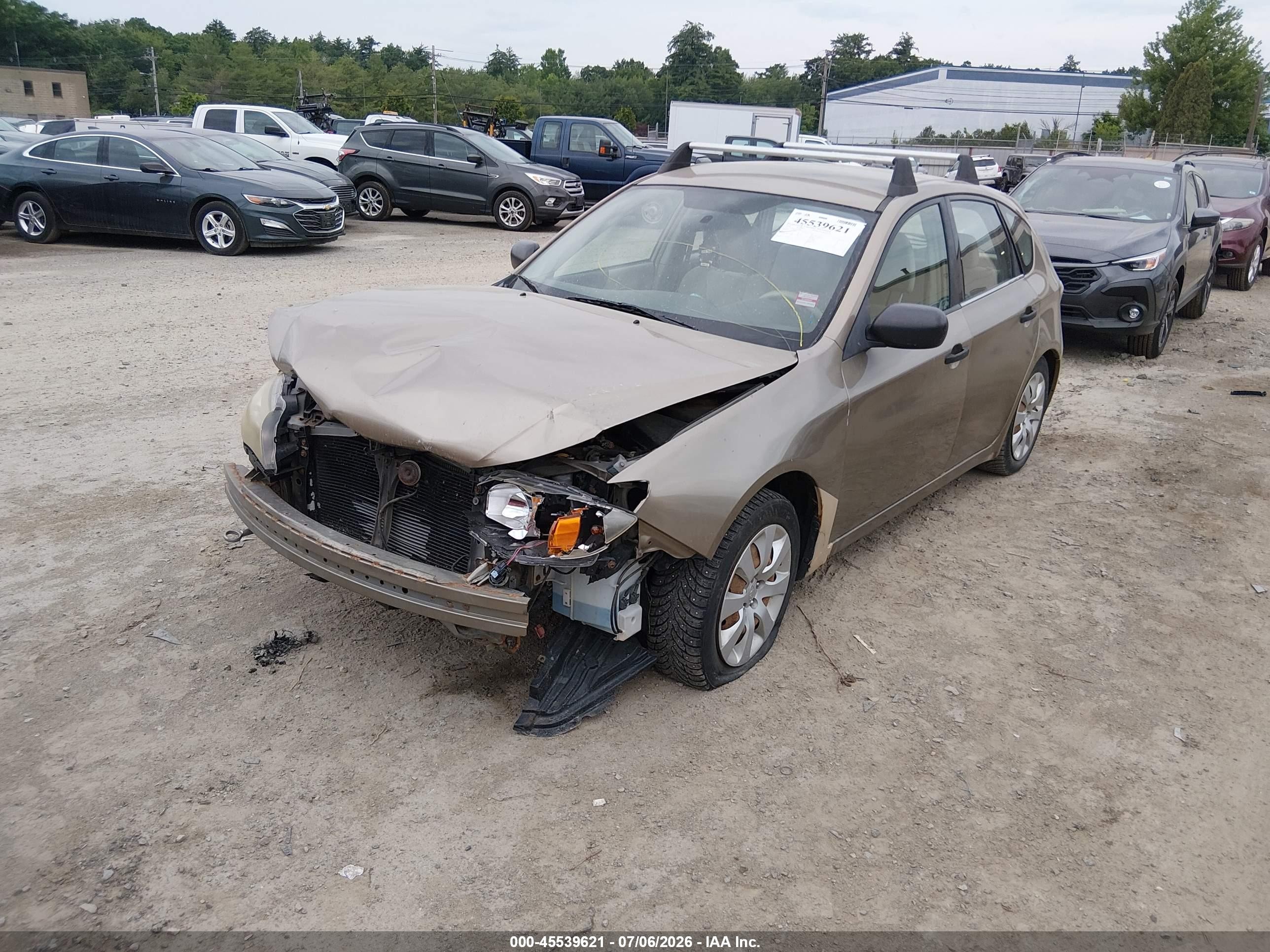 2008 Subaru Impreza Wagon (natl) I Teal vin: JF1GH61658G812061