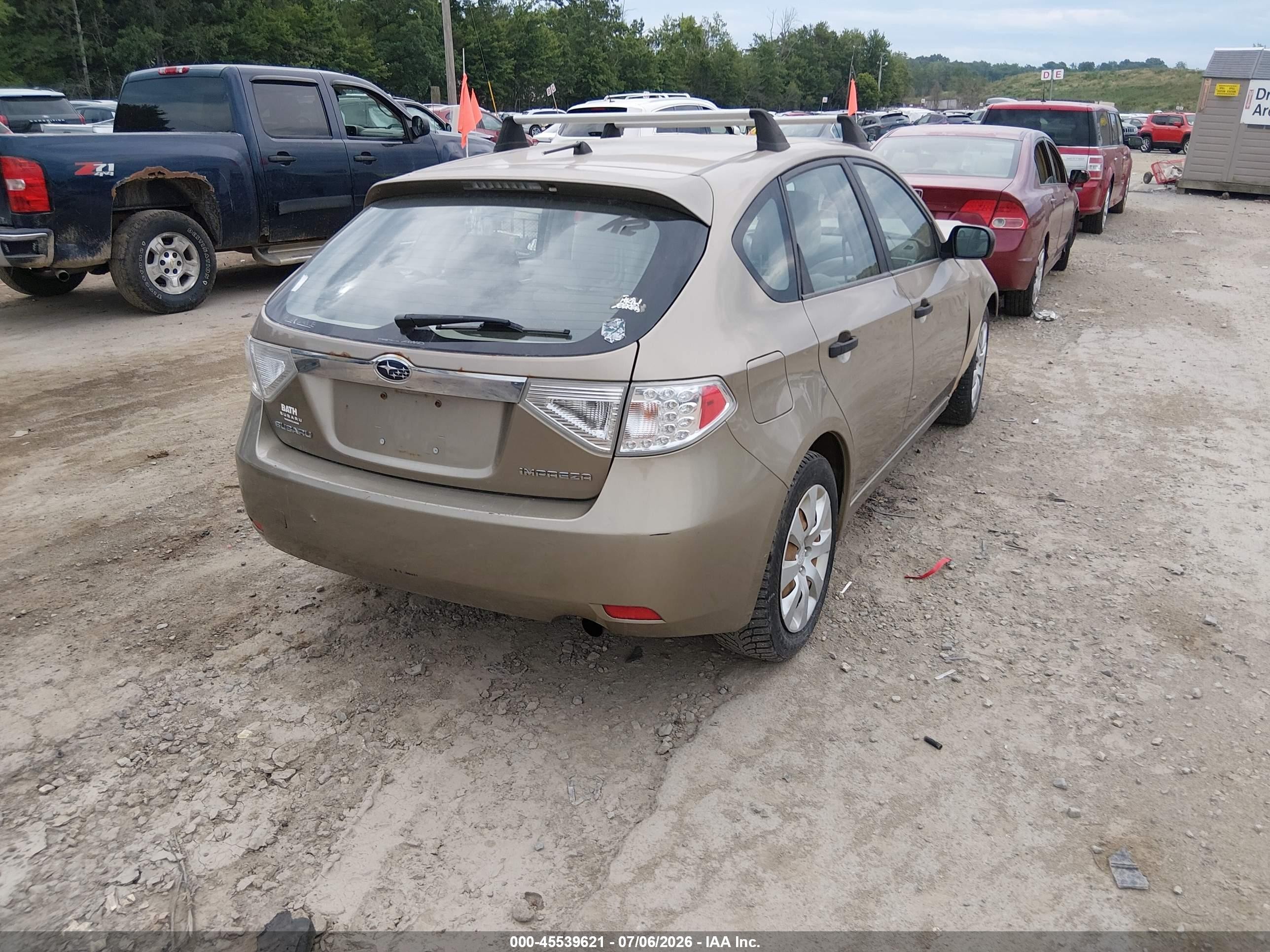 2008 Subaru Impreza Wagon (natl) I Teal vin: JF1GH61658G812061
