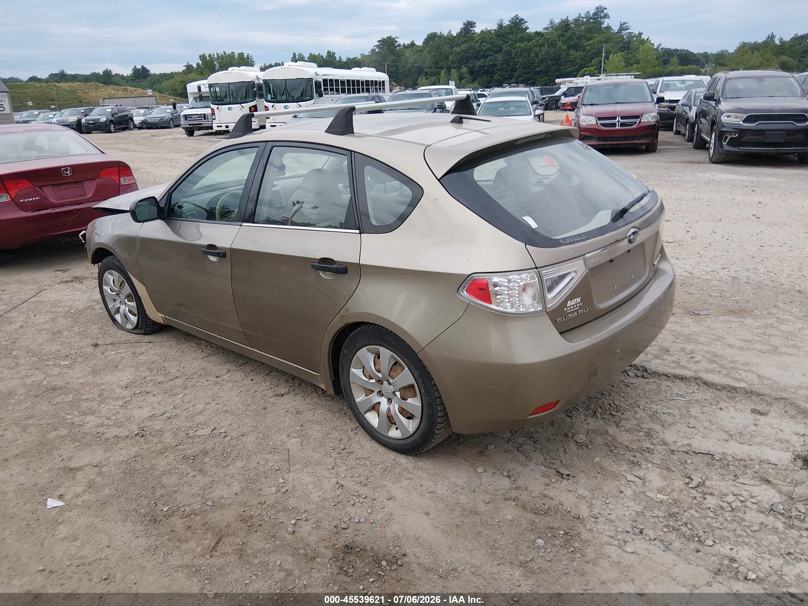 2008 Subaru Impreza Wagon (natl) I Teal vin: JF1GH61658G812061