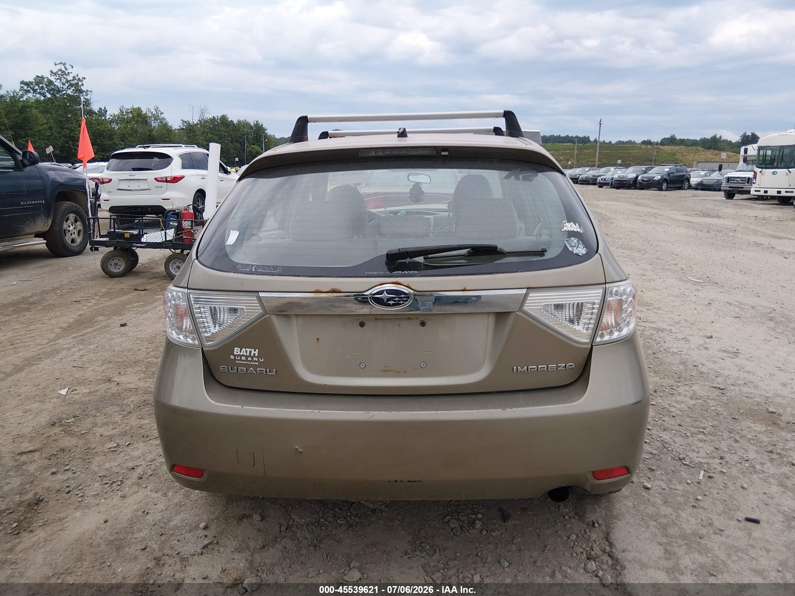 2008 Subaru Impreza Wagon (natl) I Teal vin: JF1GH61658G812061