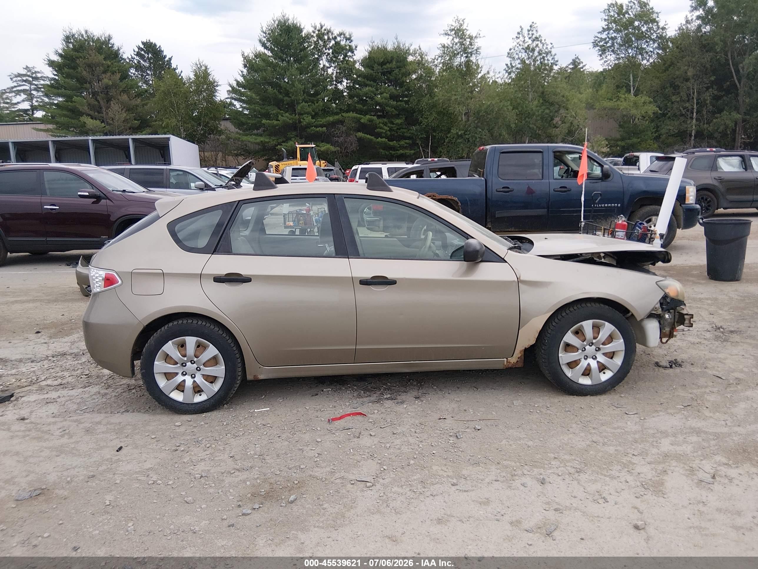 2008 Subaru Impreza Wagon (natl) I Teal vin: JF1GH61658G812061