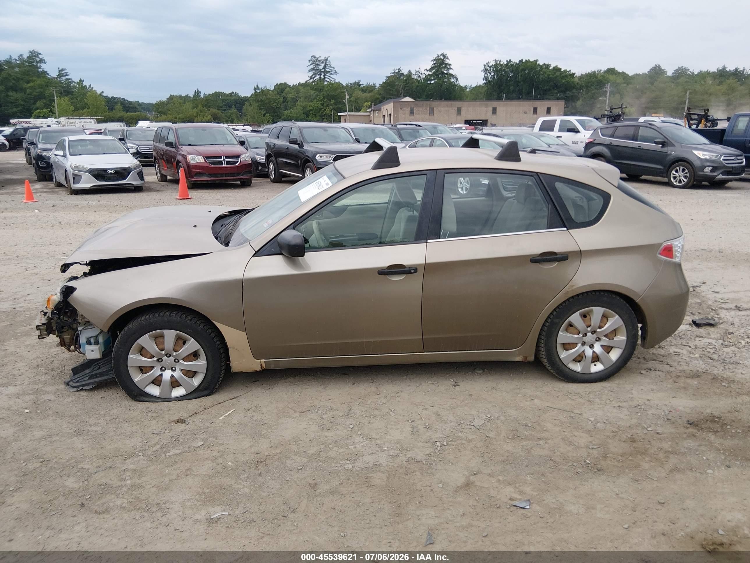 2008 Subaru Impreza Wagon (natl) I Teal vin: JF1GH61658G812061