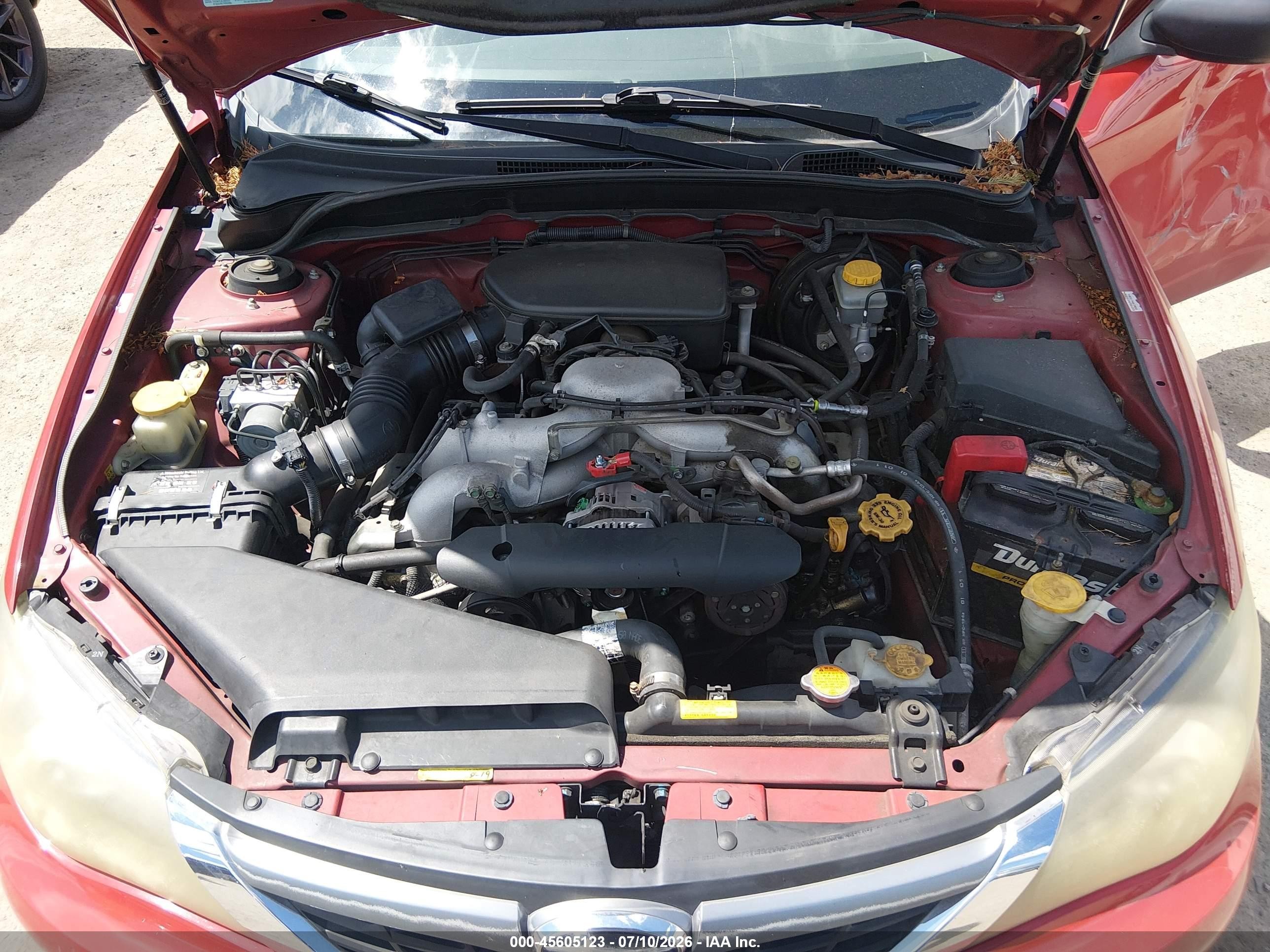 2008 Subaru Impreza Wagon (natl) I Red vin: JF1GH61658H810384