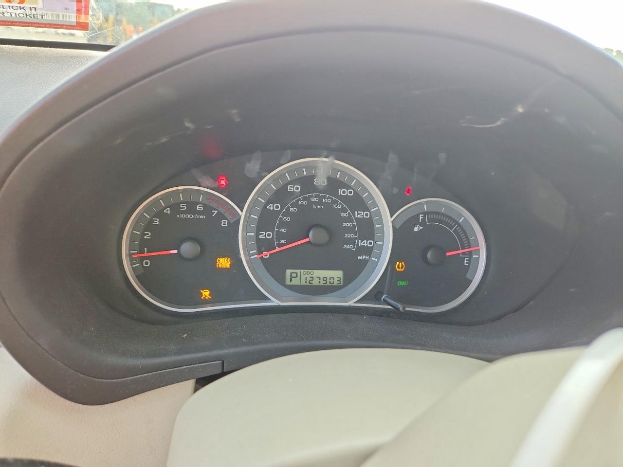 2008 Subaru Impreza 2.5i Red vin: JF1GH61658H825113